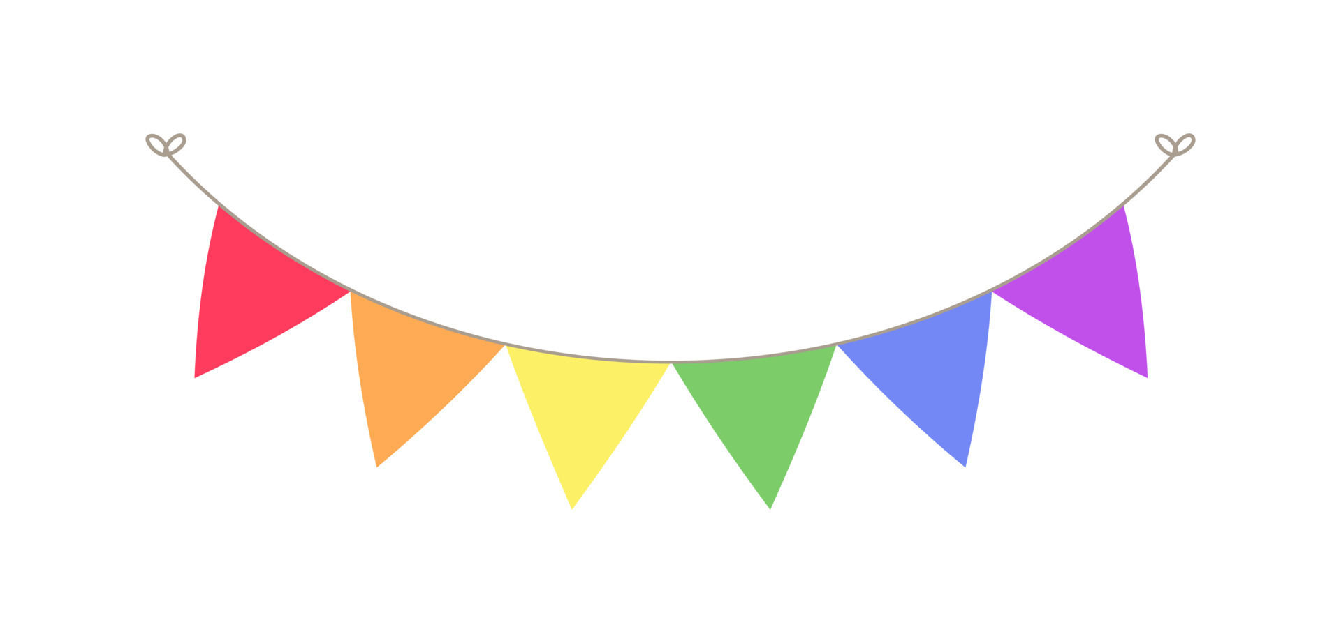 Wallpaper #EhVGNpMB-CQNECa2ISeG319 Rainbow Pennant Garland Bunting Divider Simple Vector Illustration