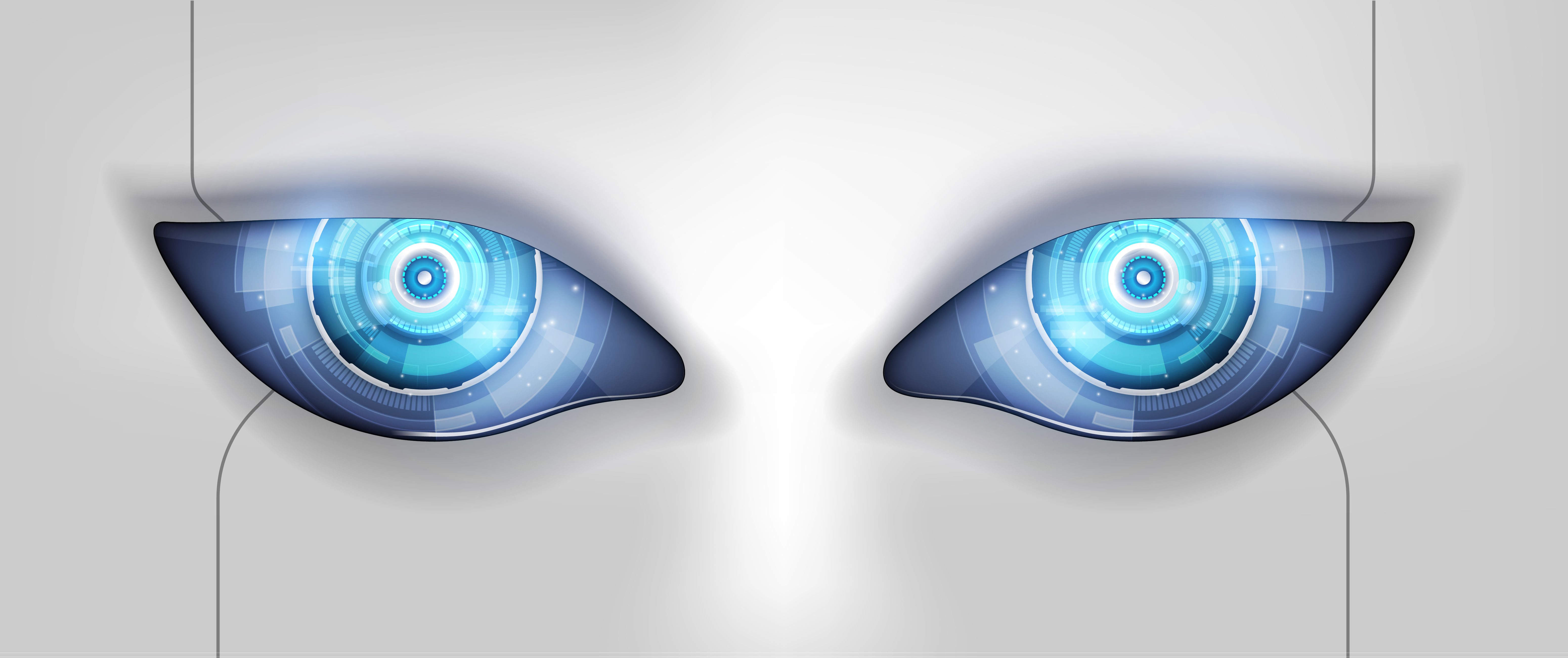 Wallpaper #vWdm9pIBSpphPi3-zYNc0 Eye of the Robot Futuristic Hud Interfacevector Illustration 1777858