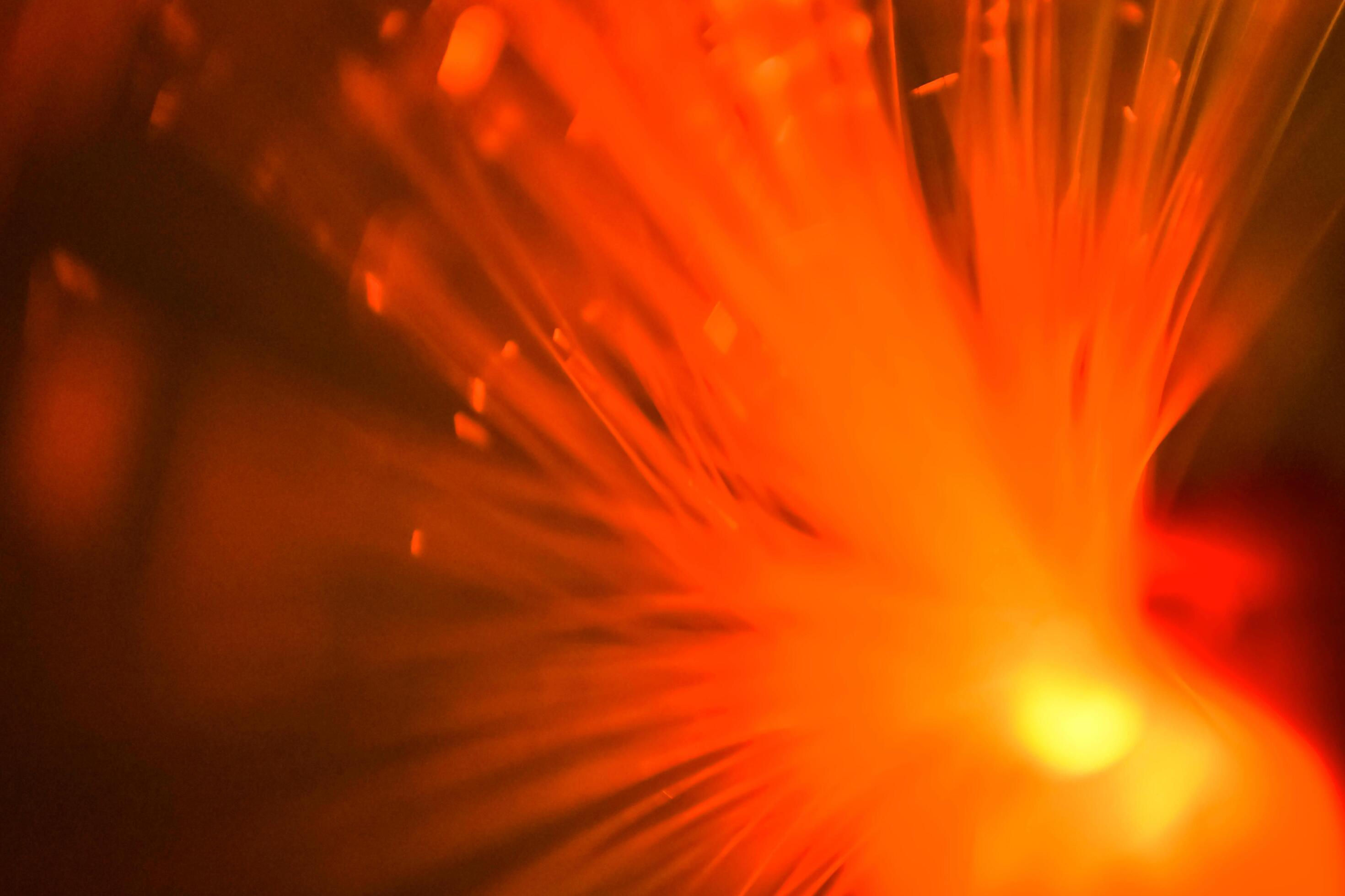 Wallpaper #A0ApMJMBJhL2WPbazsCh346 Orange Neon Light Abstract Neon Bright Lens Flare Colored on Black