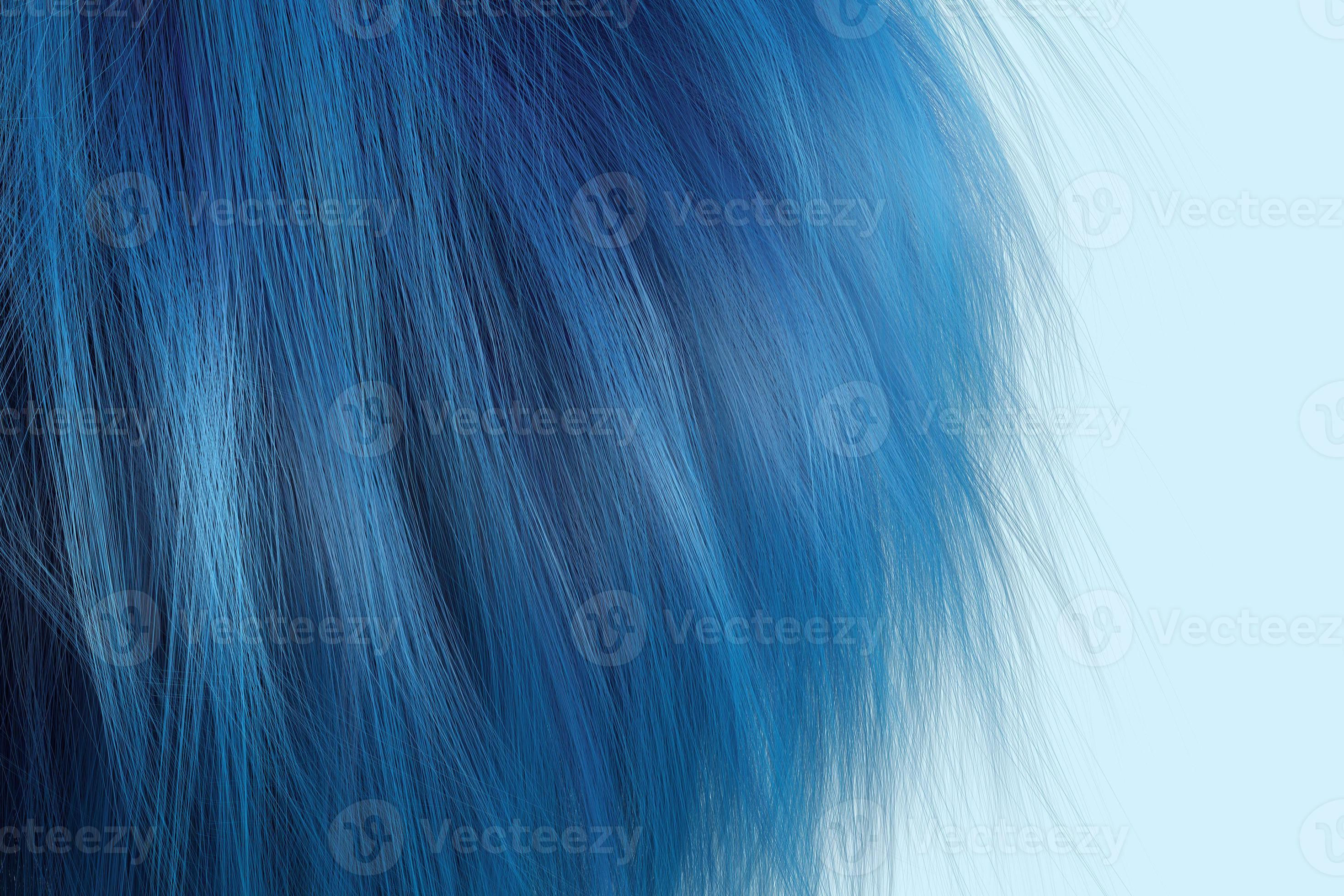 Wallpaper #wnfOJZMB-pgBXx60tp_N150 Blue Soft Hairstyle 3D Background Gentle and Soft Hair Texture Modern
