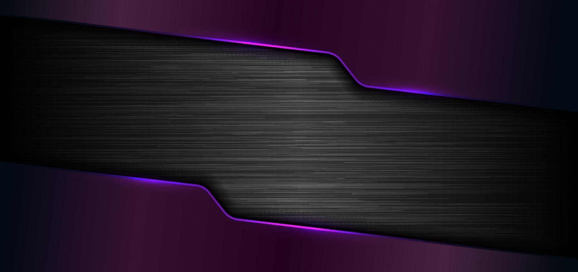 Wallpaper #lme6ApMBSpphPi3-q7AZ82 3D Banner Web Template Geometric Purple Glow Shiny Metallic on Black