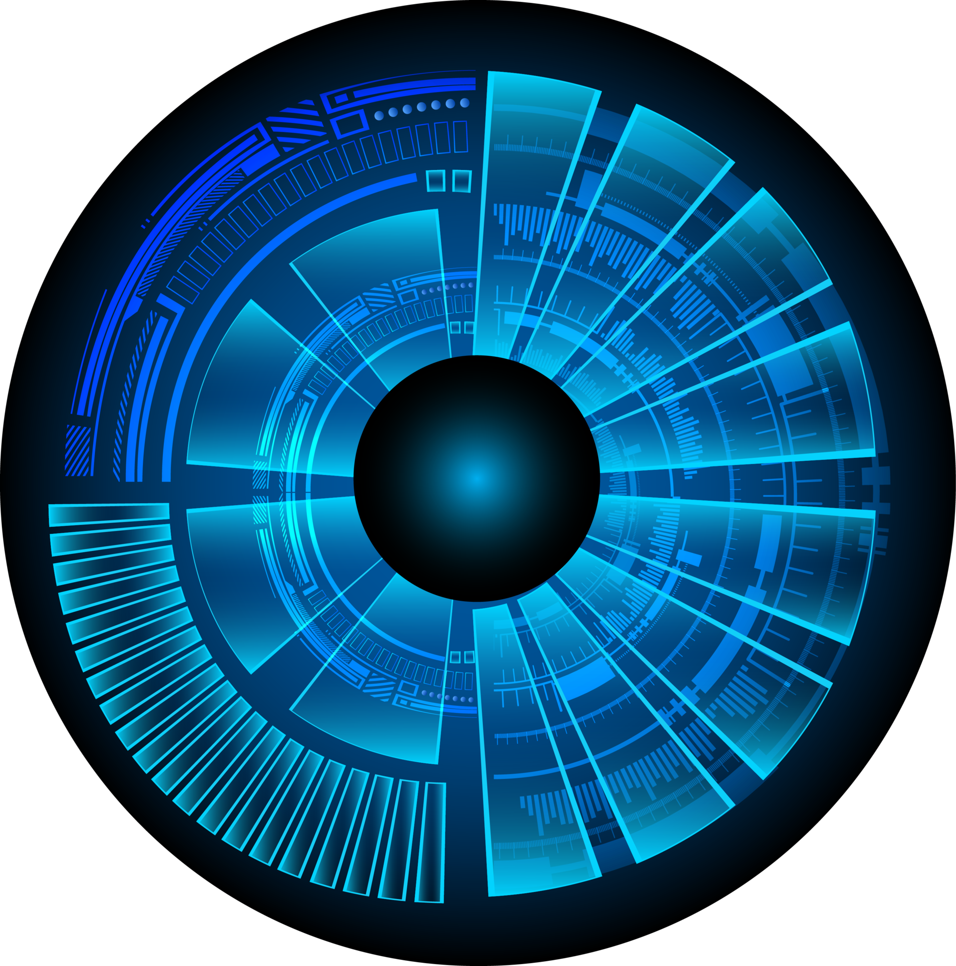 Wallpaper #vWdm9pIBSpphPi3-zYNc370 Modern Cybersecurity Technology Blue Eye Cutout 13471542 Png