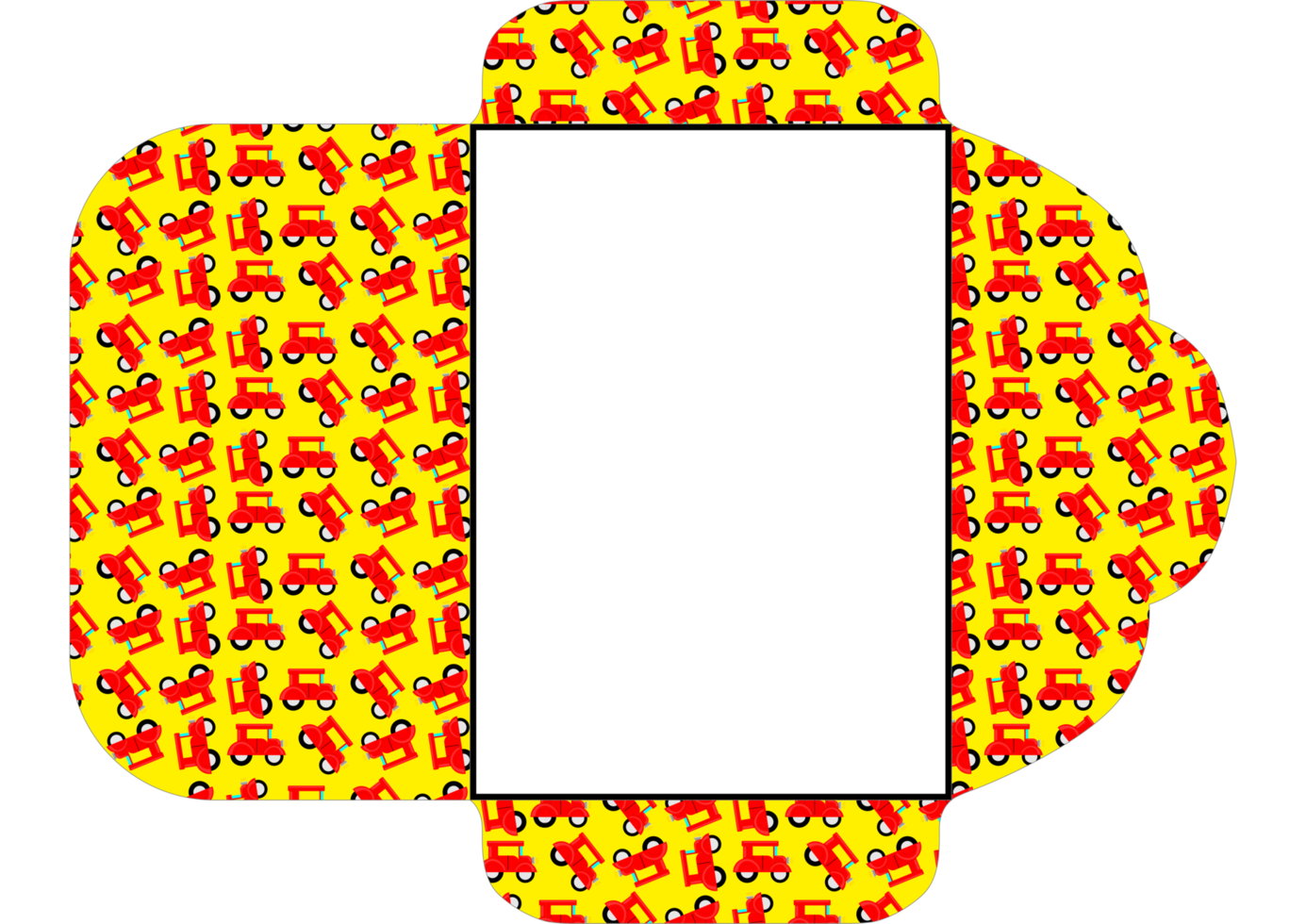 Wallpaper #qWgdGJMBSpphPi3-CRF7273 Envelope Design with Car Pattern Theme 16659638 Png