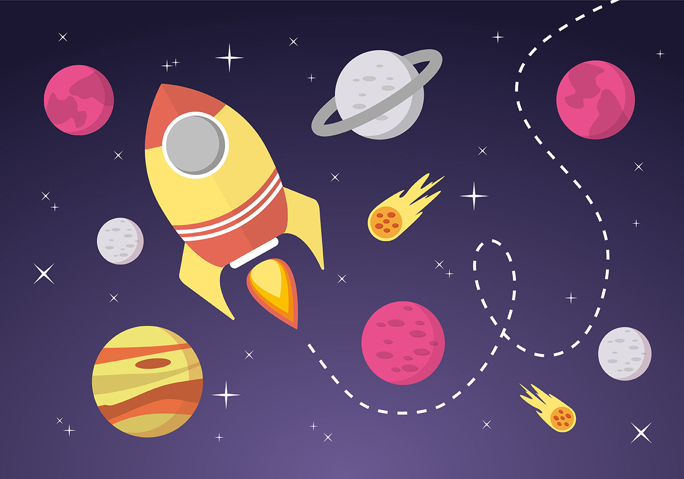 Wallpaper #CGc6B5MBSpphPi3-I8U661 Space Landscape Vector Background Download Free Vector Art Stock