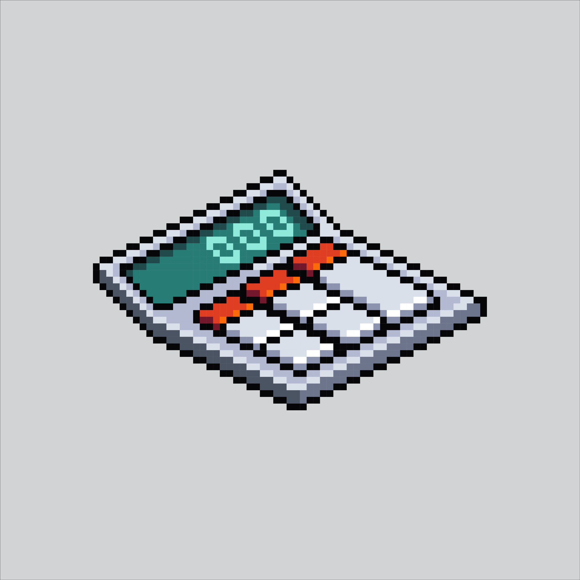 Wallpaper #XmepBpMBSpphPi3-QcIQ8 Pixel Art Illustration Calculator Pixelated Calculator Math