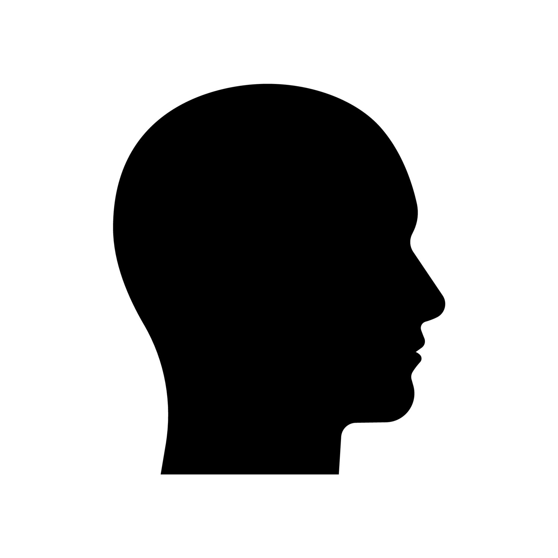 Wallpaper #fULzPJMBOBpx0NhmUcKW252 Head Side View Vector Sihouette 24448460 Vector Art at Vecteezy