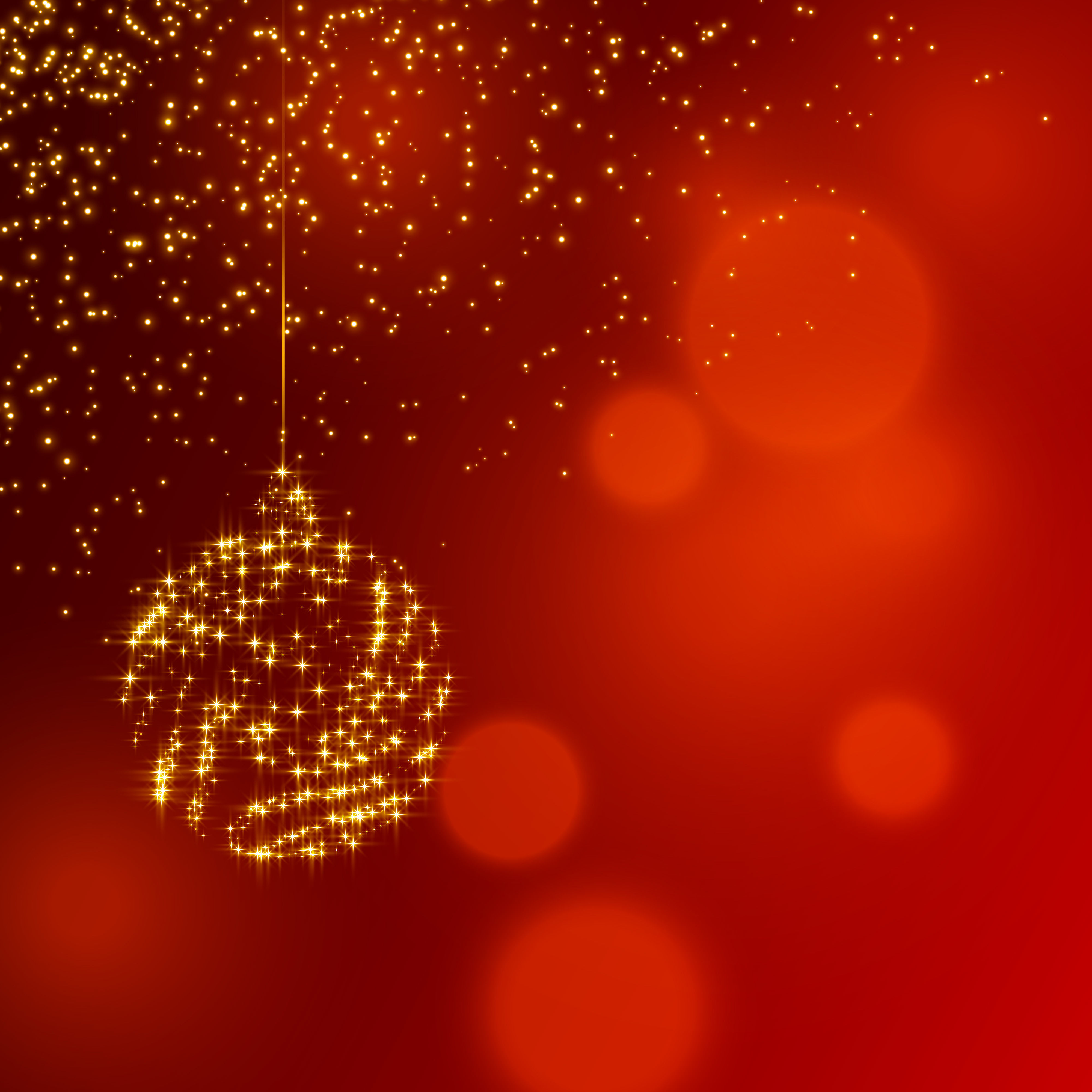 Wallpaper #d7yBO5MBMDFIMcjN83-R25 Christmas Shiny Decoration Ball on Red Glitter Background Download