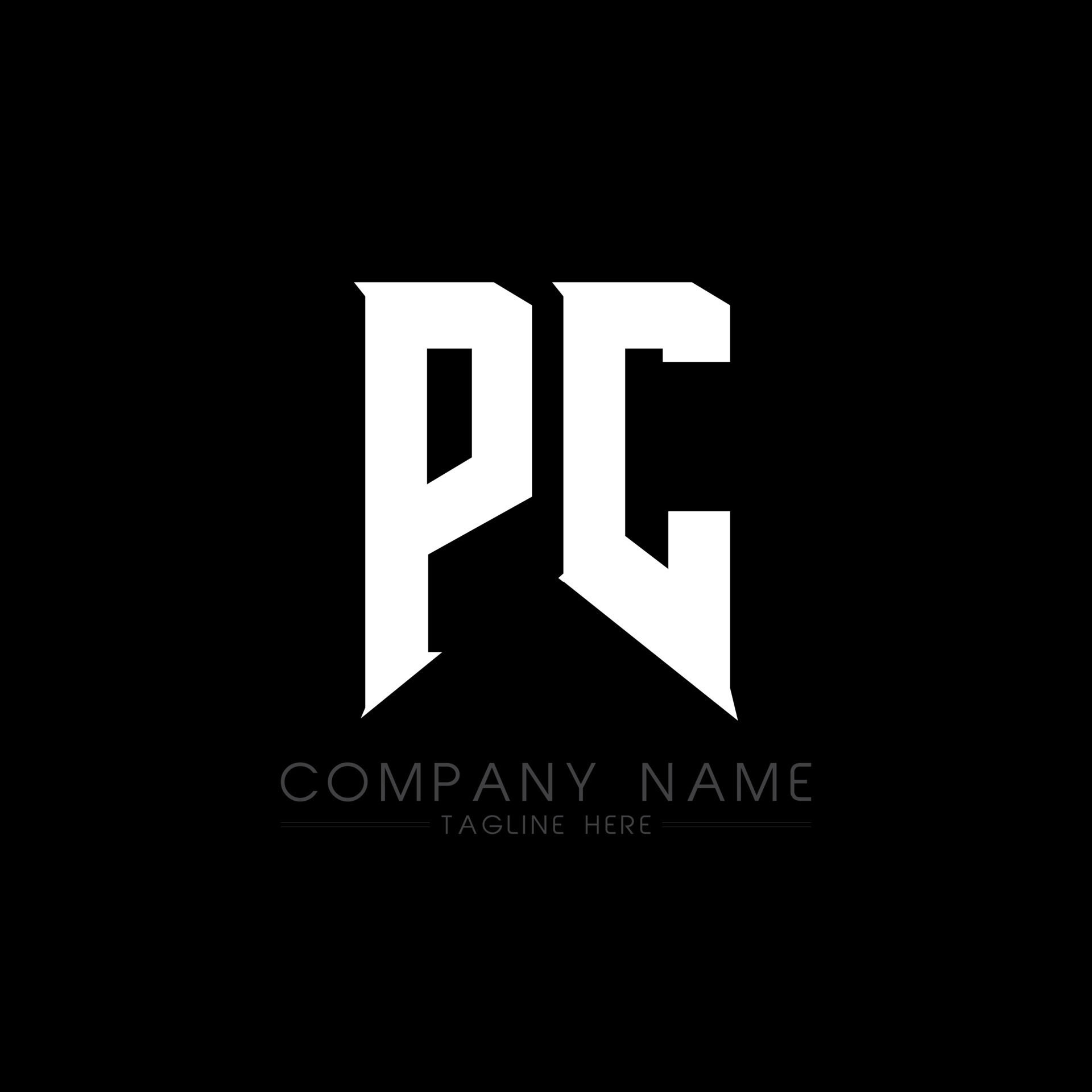 Wallpaper #jEBIMJMBJhL2WPbaacAv263 PC Letter Logo Design Initial Letters PC Gamings Logo Icon for