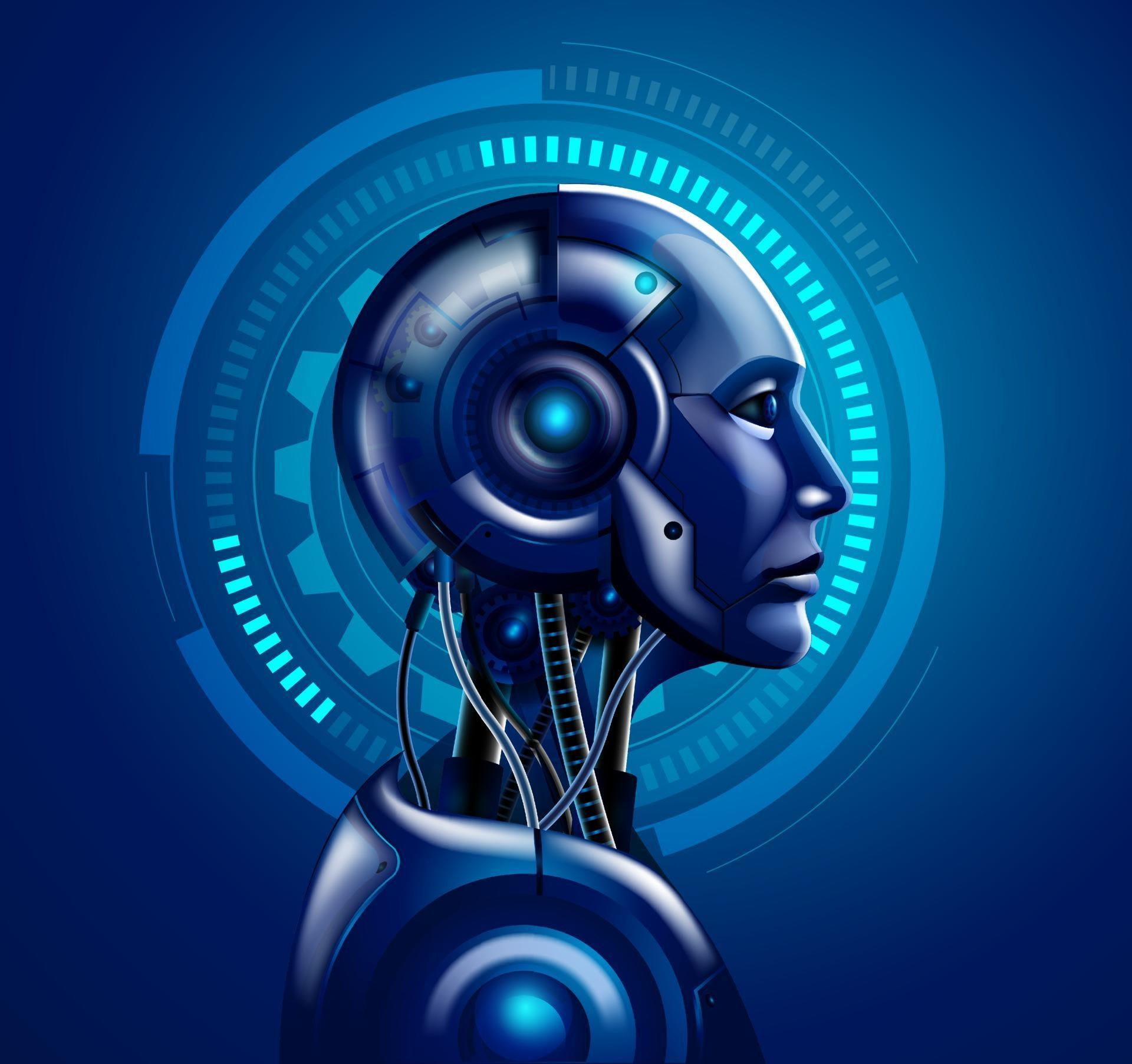 Wallpaper #vWdm9pIBSpphPi3-zYNc48 Robot Android Head Vector Illustrations 2251963 Vector Art at Vecteezy