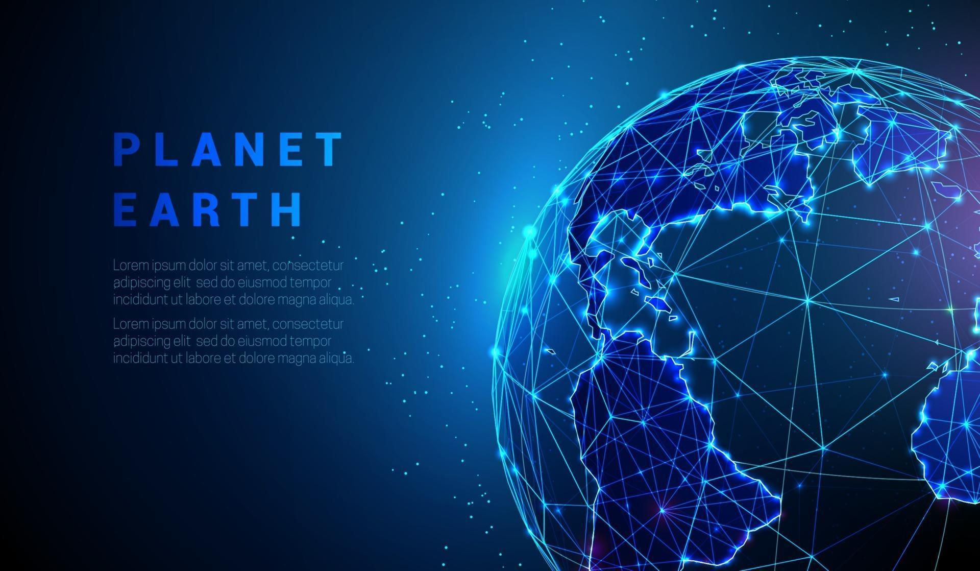Wallpaper #BGcT6pIBSpphPi3-TUVE60 Abstract Vector Low Poly Earth Globe Concept 2656266 Vector Art at
