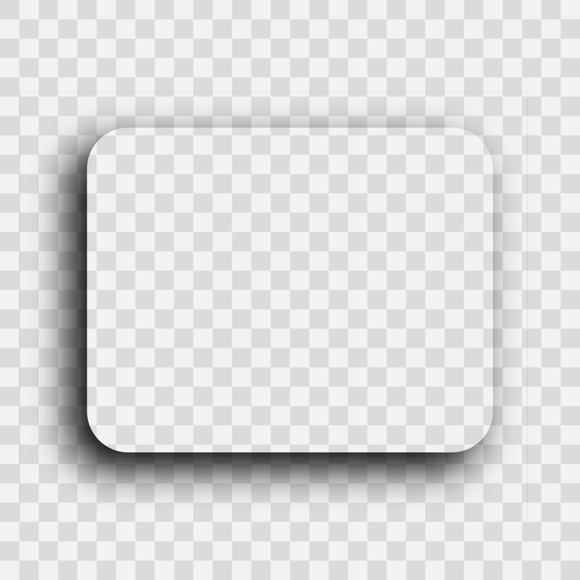 Wallpaper #wmeBEpMBSpphPi3-FPu-190 Sombra Realista Transparente Oscura Sombra De Rectangulo Redondeado