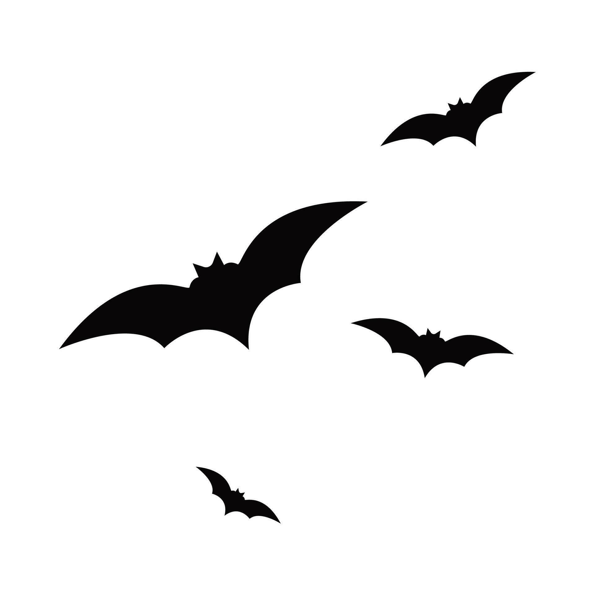 Wallpaper #80b81 Halloween Moon Bats Clipart Halloween Clipart Bats Etsy