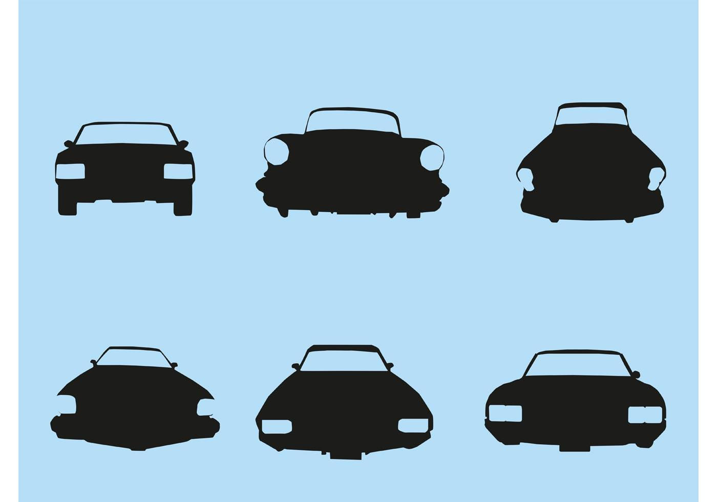 Wallpaper #hGcAC5MBSpphPi3-Edcw24 Vector Car Silhouette Front 84022 Vector Art at Vecteezy