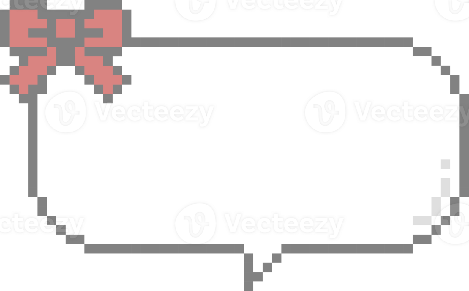 Wallpaper #sG3YZ5cBycdYOYFTvG94188 8bit Retro Game Pixel Art Bow Ribbon Speech Bubble Balloon Pink Color