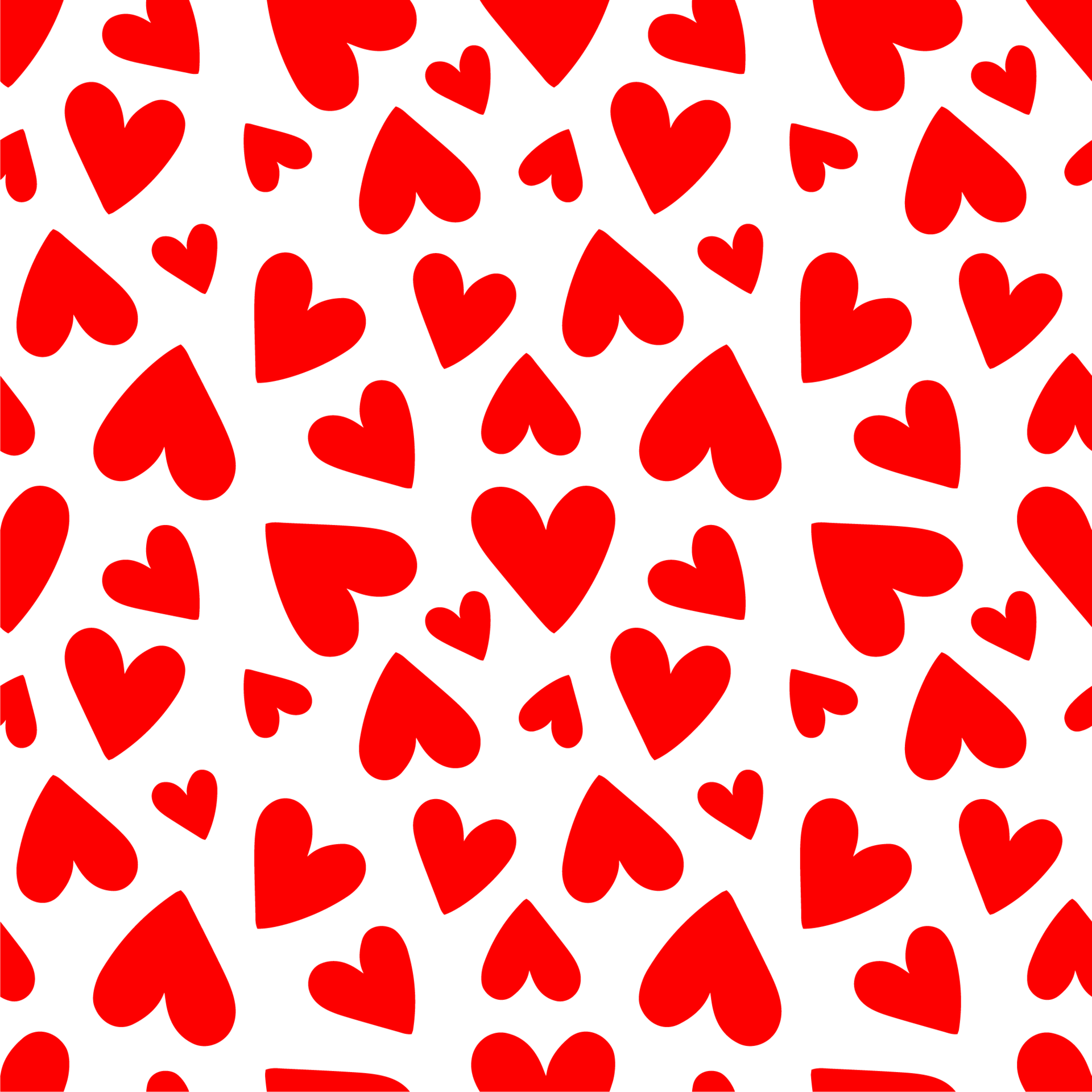 Wallpaper #tGeU55IBSpphPi3-kjik86 Red Heart Seamless Pattern 15724513 Png