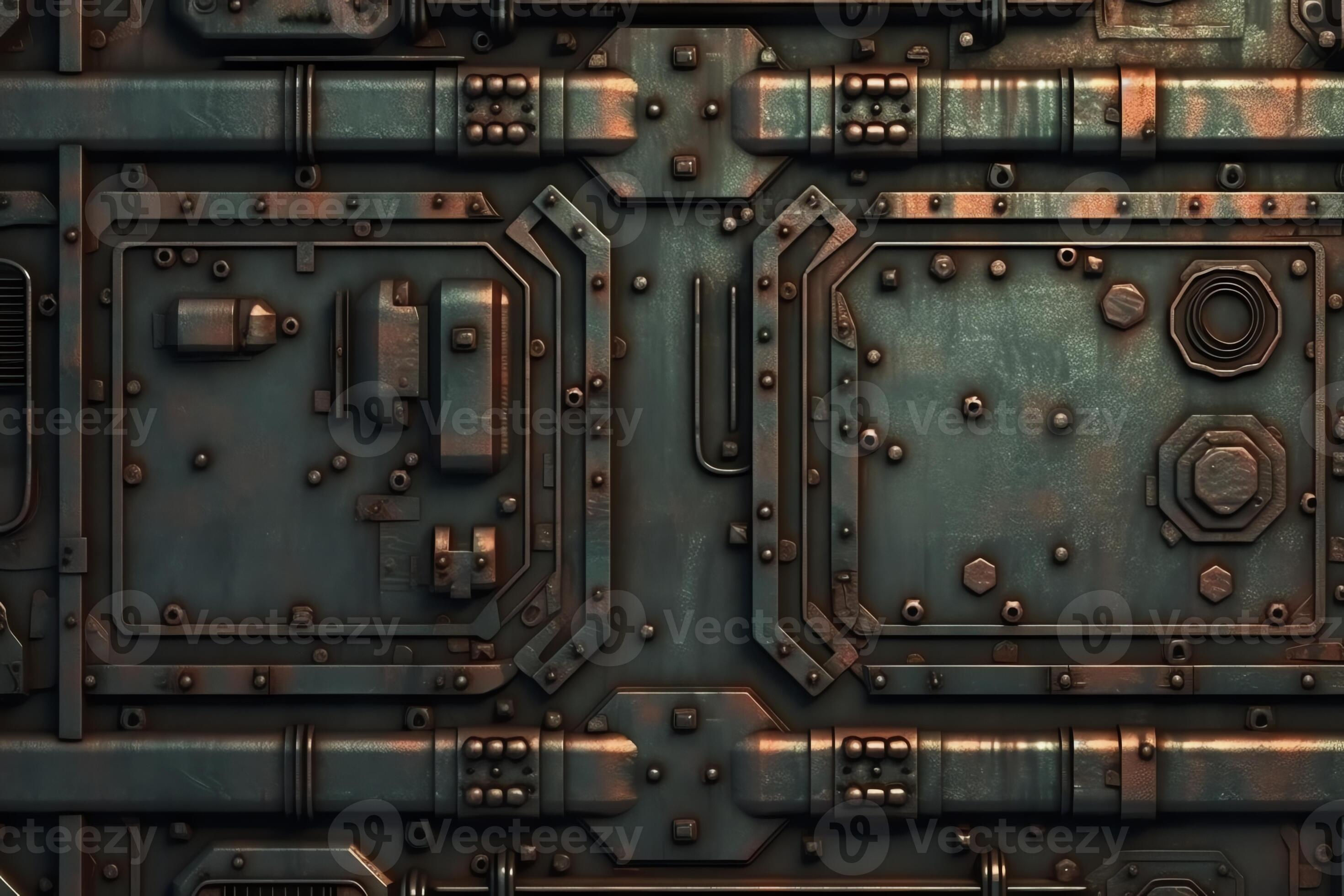 Wallpaper #3mdcE5MBSpphPi3-X_-p18 Old Metal Texture Cyberpunk Texture Scifi 2d Flat Texture 23577948