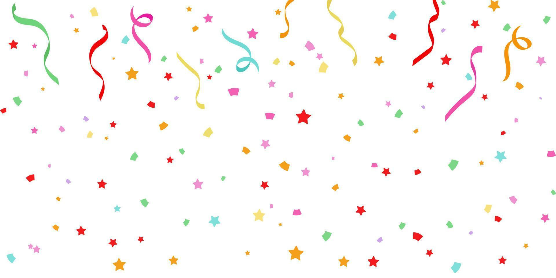 Wallpaper #3h0WLZMBlOZrFDOk987p219 Fondo De Celebracion De Fiestas Con Confeti De Colores 15952029 Vector