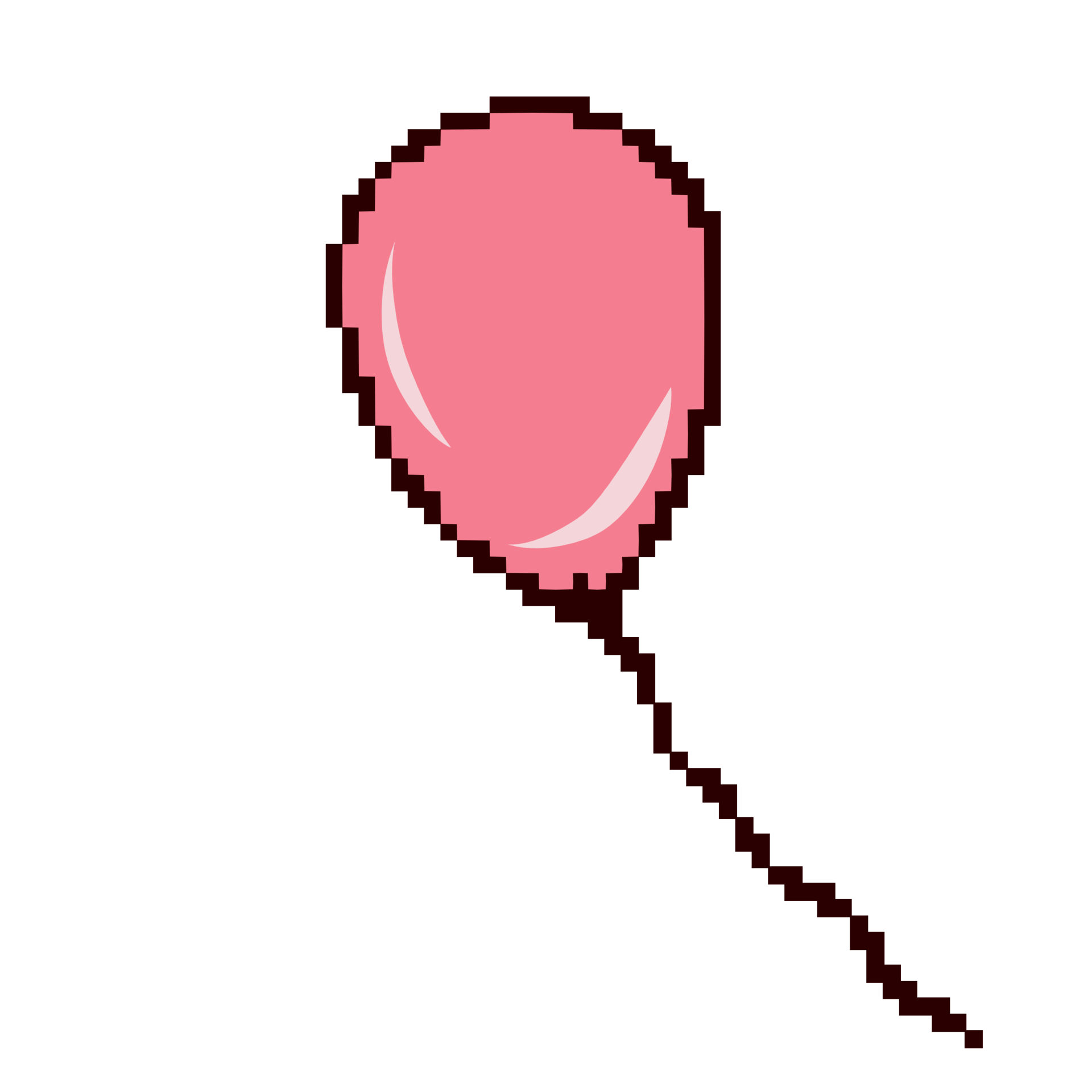 Wallpaper #a0D6MJMBJhL2WPbaiMSr74 Pink Ballon Pixel Style 13399756 Png