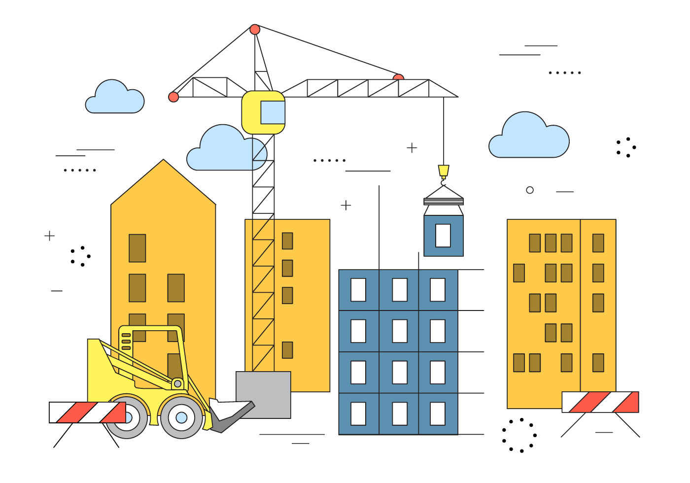 Wallpaper #dmfr65IBSpphPi3-5U-B33 Vector Building Construction 118696 Vector Art at Vecteezy