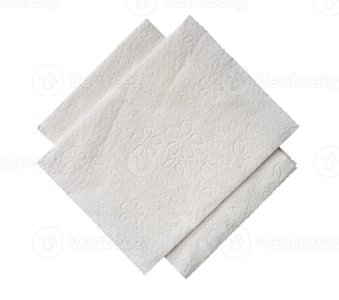 Wallpaper #fmdb-JIBSpphPi3-YYku56 Top View of Two Folded Pieces of White Tissue Paper or Napkin in Stack