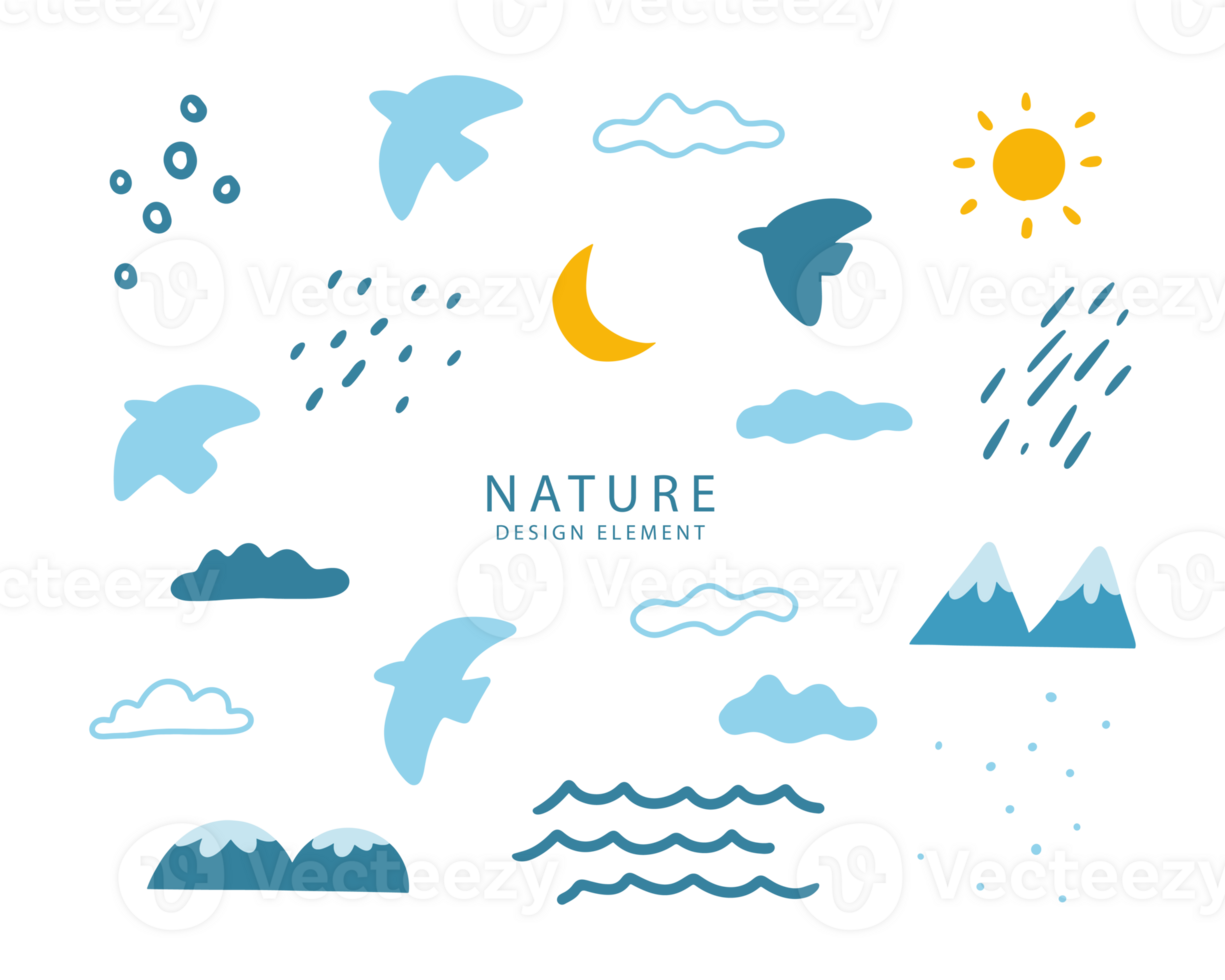 Wallpaper #HGhEGZMBSpphPi3-MRYQ254 Set of Simple Nature Design Element 24478110 Png