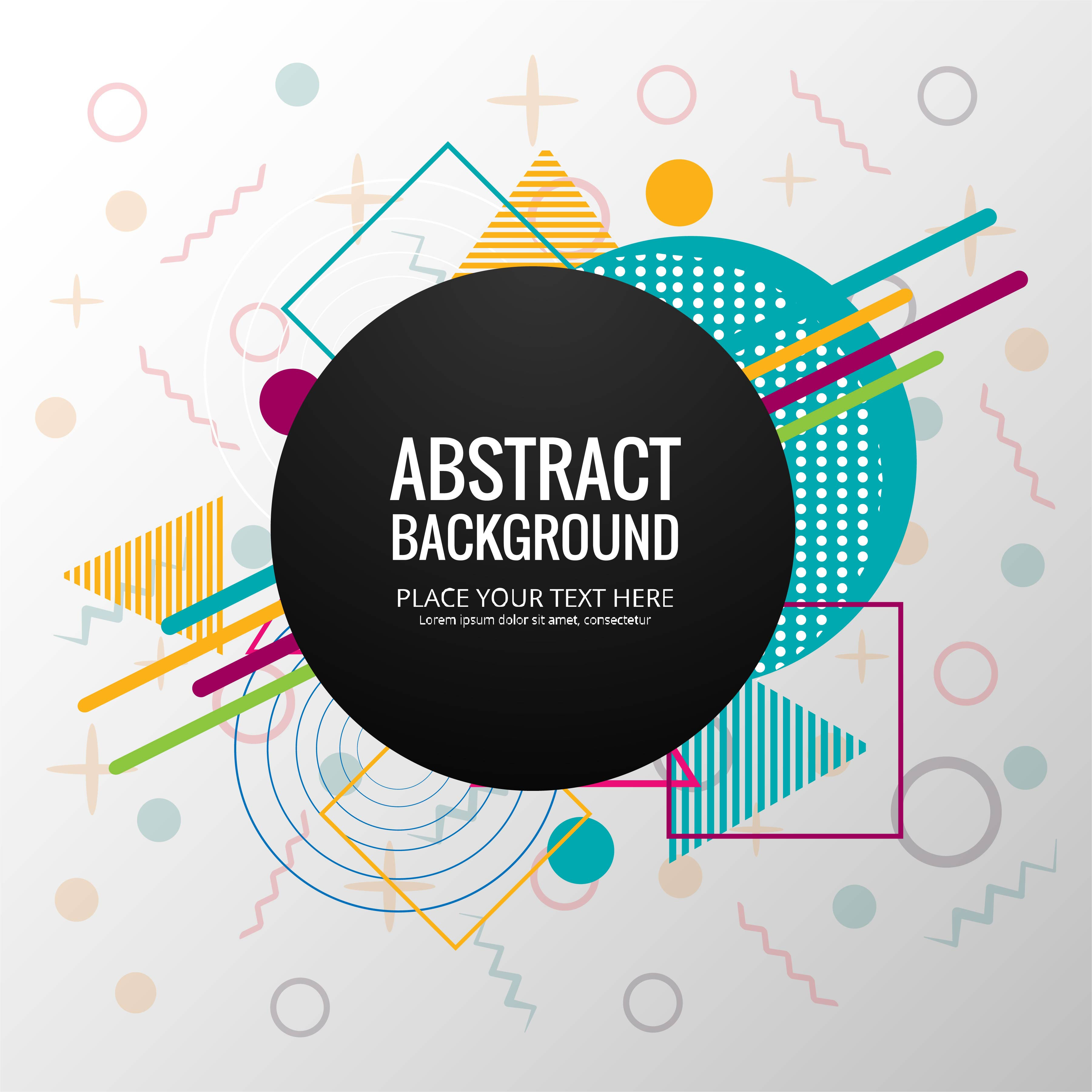 Wallpaper #_wM6Y5MBpyOg8YnEo9Sb31 Modern Colorful Geometric Background 243808 Vector Art at Vecteezy