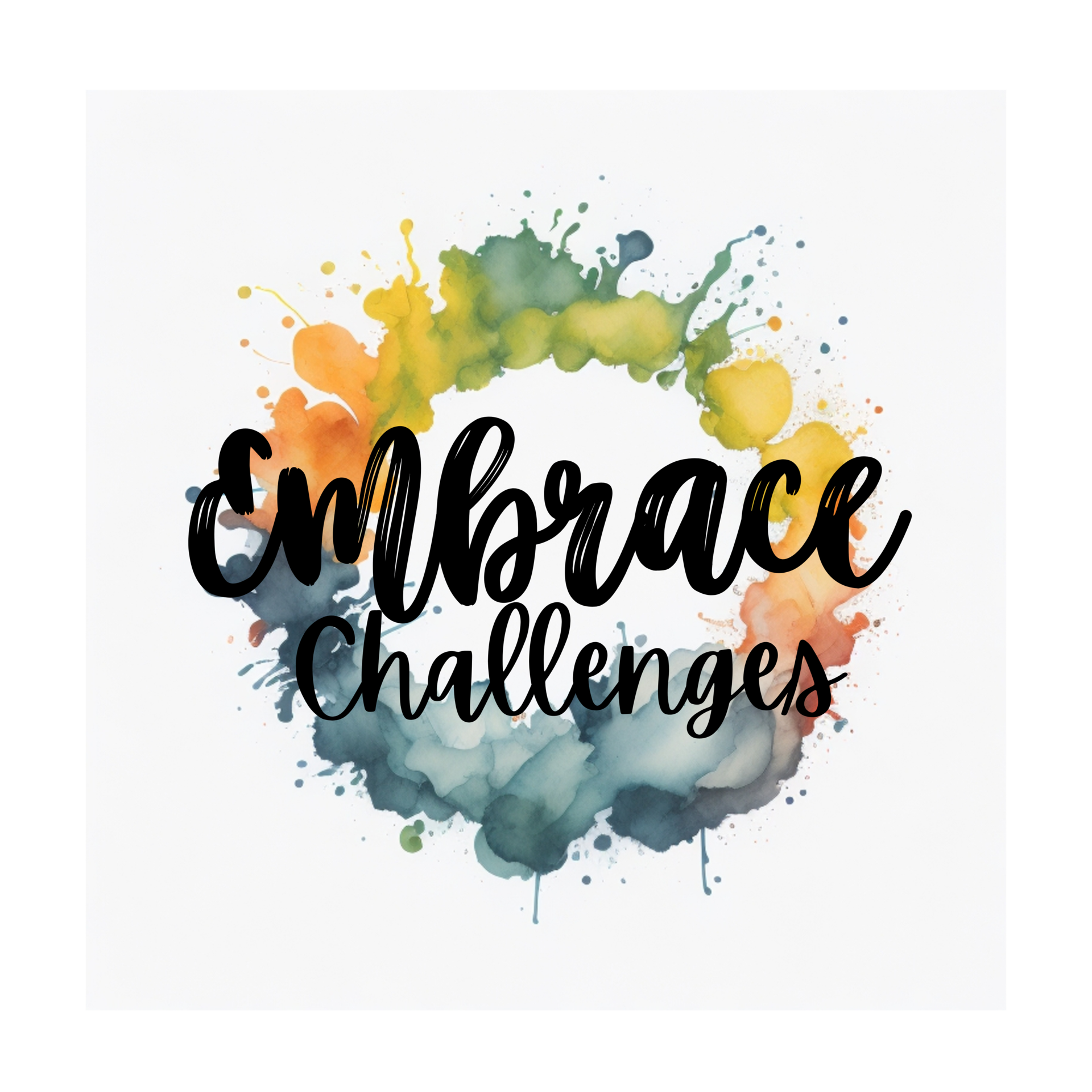 Wallpaper #0OqUUpMBlwTYPL183gnv164 Embrace Challenges Text Calligraphy Clipart Typography Digital Art