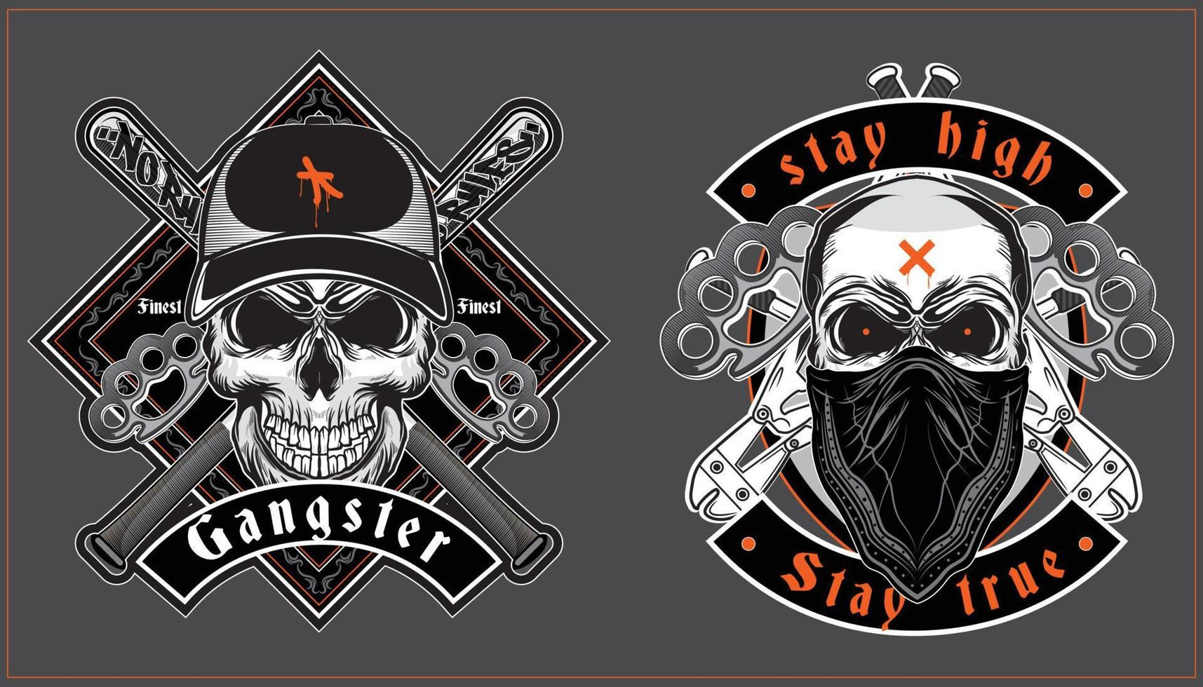 Wallpaper #PmfeEZMBSpphPi3-ofnP101 A Set of Graffiti Artwork Skull Badass Illustration Ghetto Style and