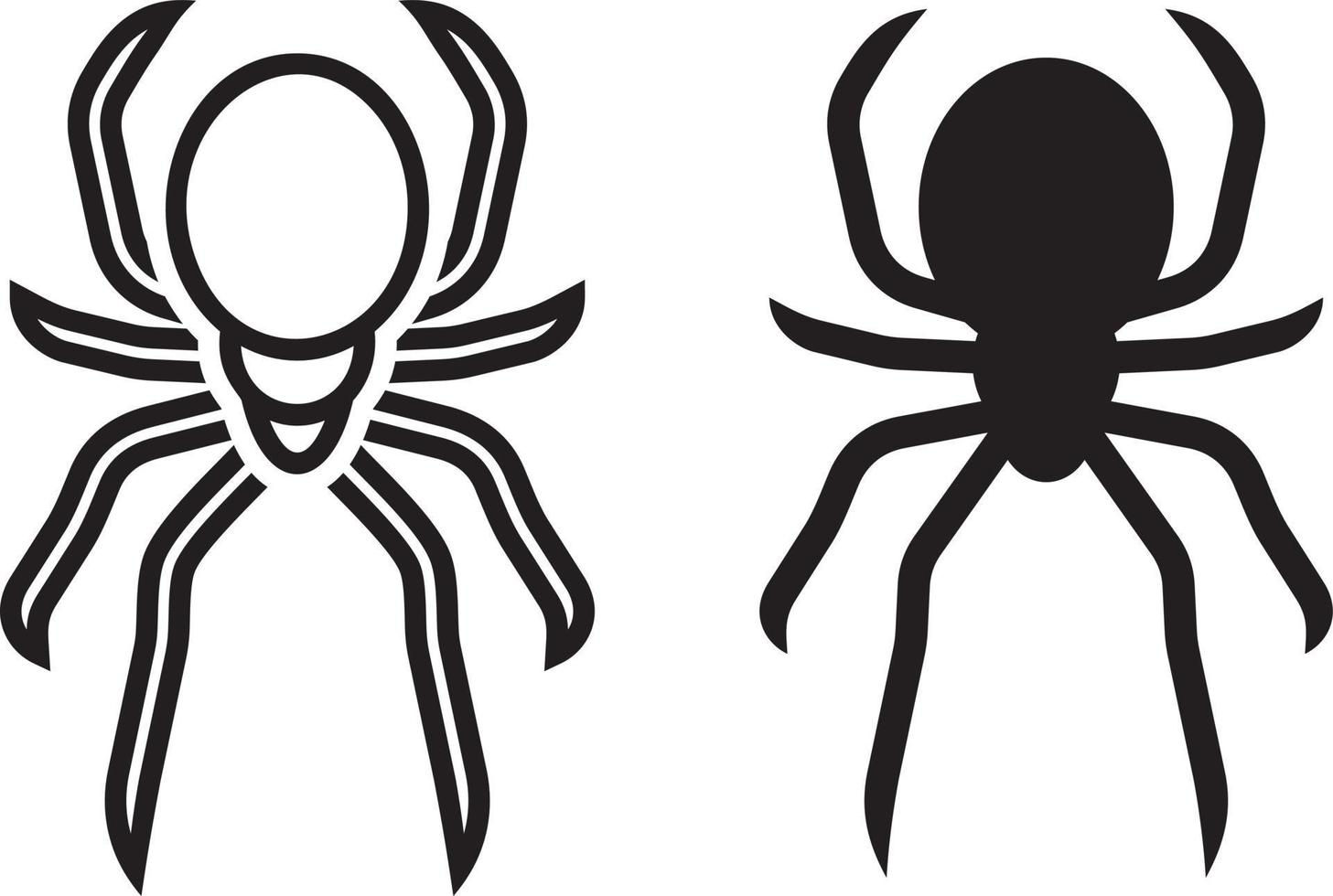 Wallpaper #lGfS95IBSpphPi3-XIdN231 Spider Outline and Silhouette 4791283 Vector Art at Vecteezy