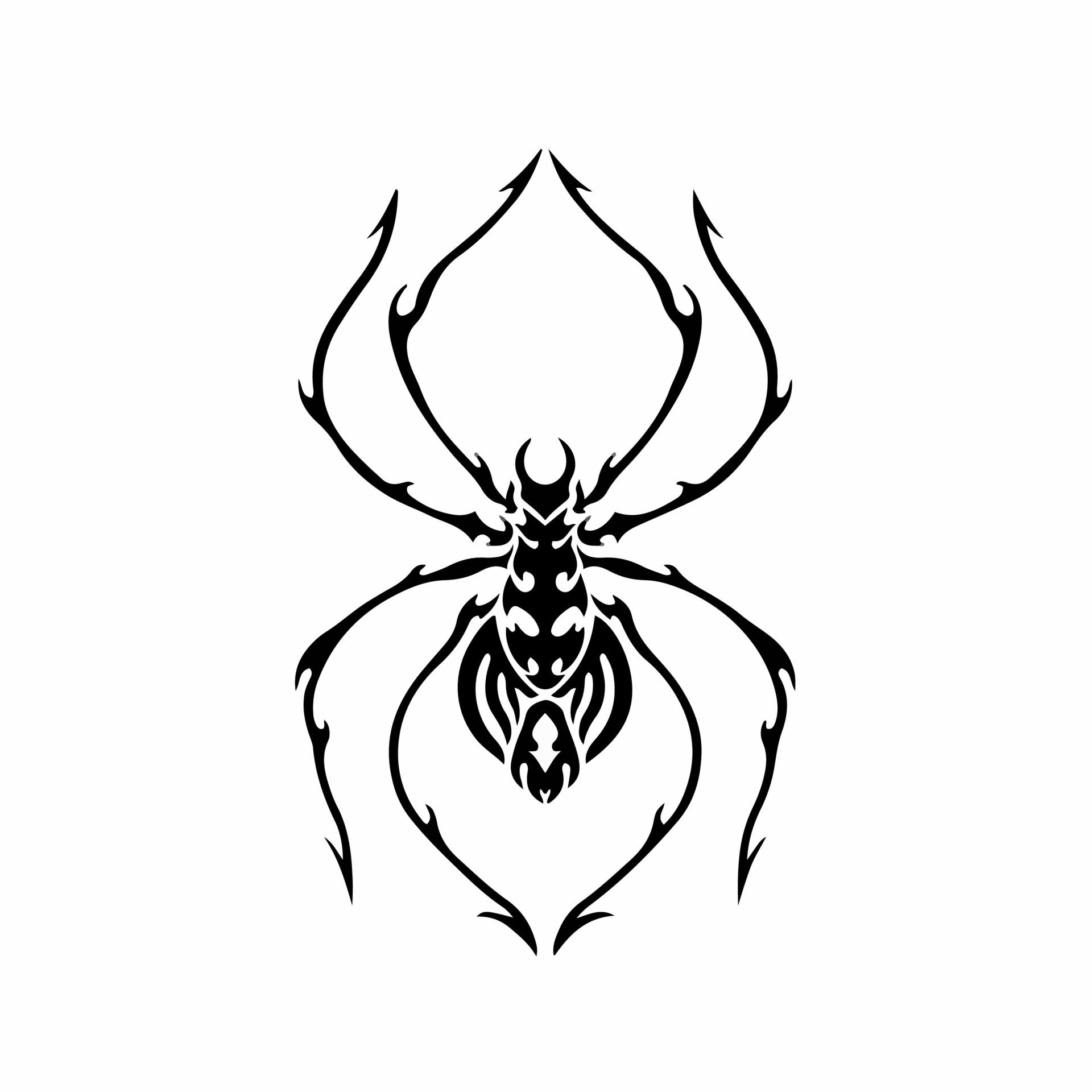 Wallpaper #mWf1-JIBSpphPi3-LItN352 Tribal Spider Web Design