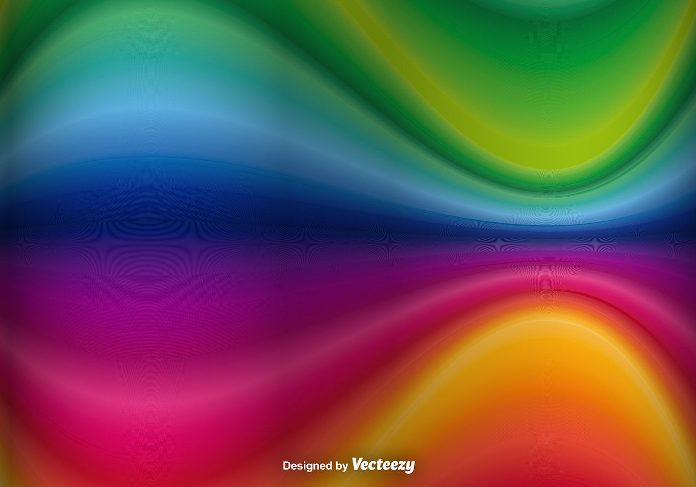 Wallpaper #A23NaZcBycdYOYFT2nGj21 Abstract Rainbow Waves Vector Background 121182 Vector Art at Vecteezy