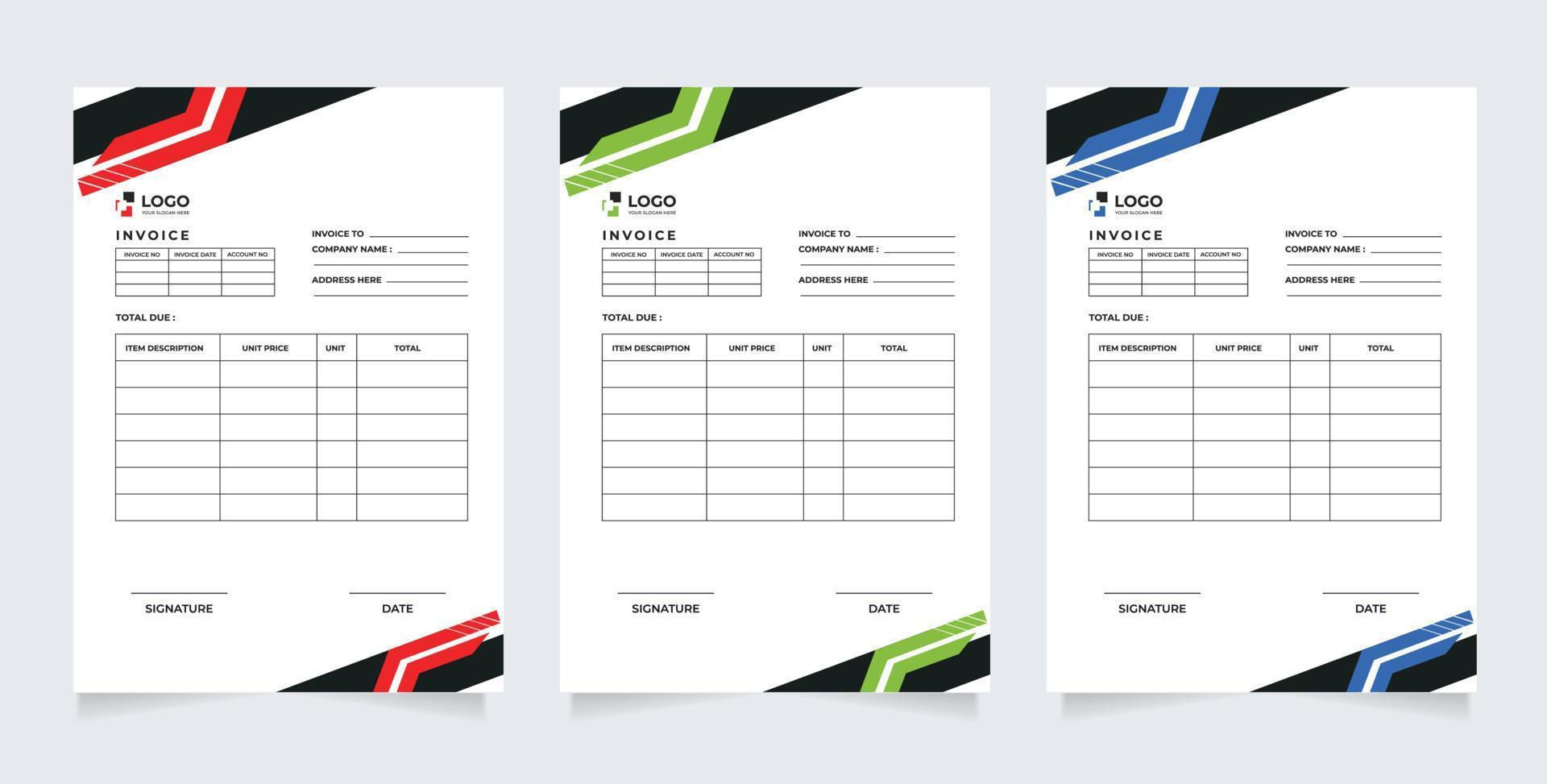Wallpaper #XR0NLZMBlOZrFDOkqs4j181 Invoice Minimal Design Template Bill Form Business Invoice 14763694