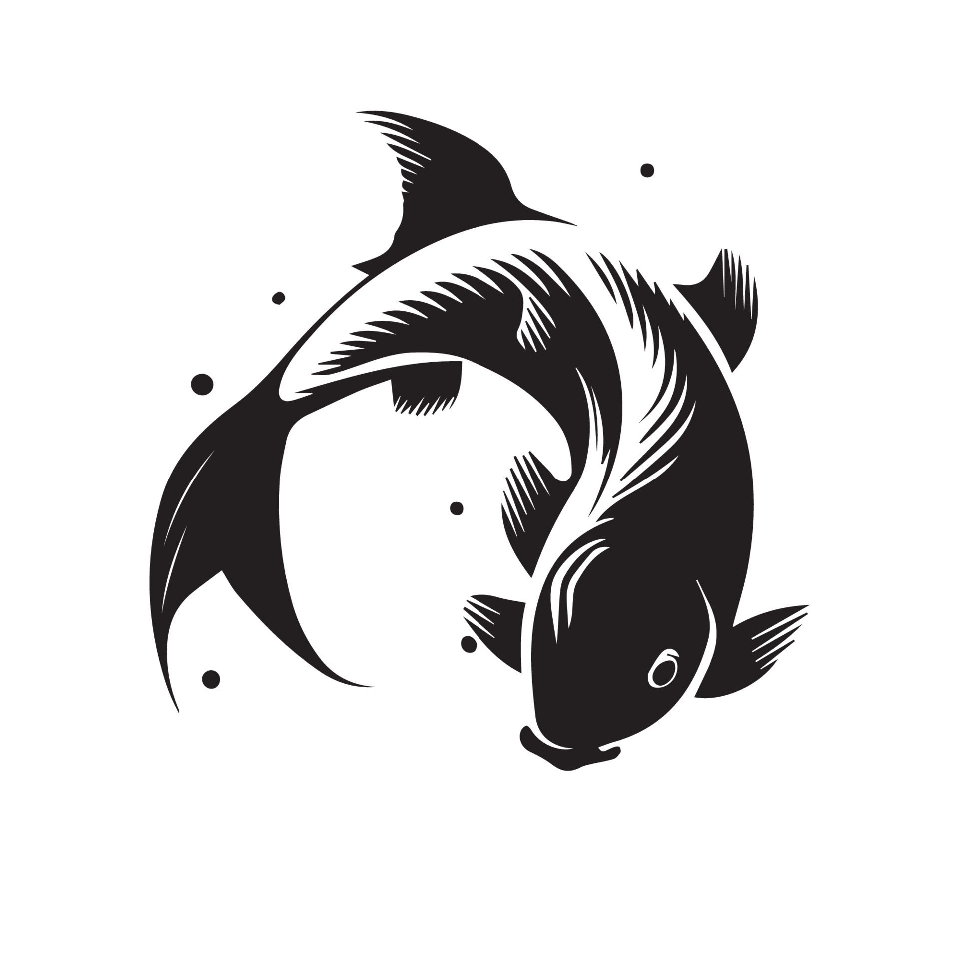 Wallpaper #4f2e6 Koi Fish Heart Original Watercolor Painting Etsy