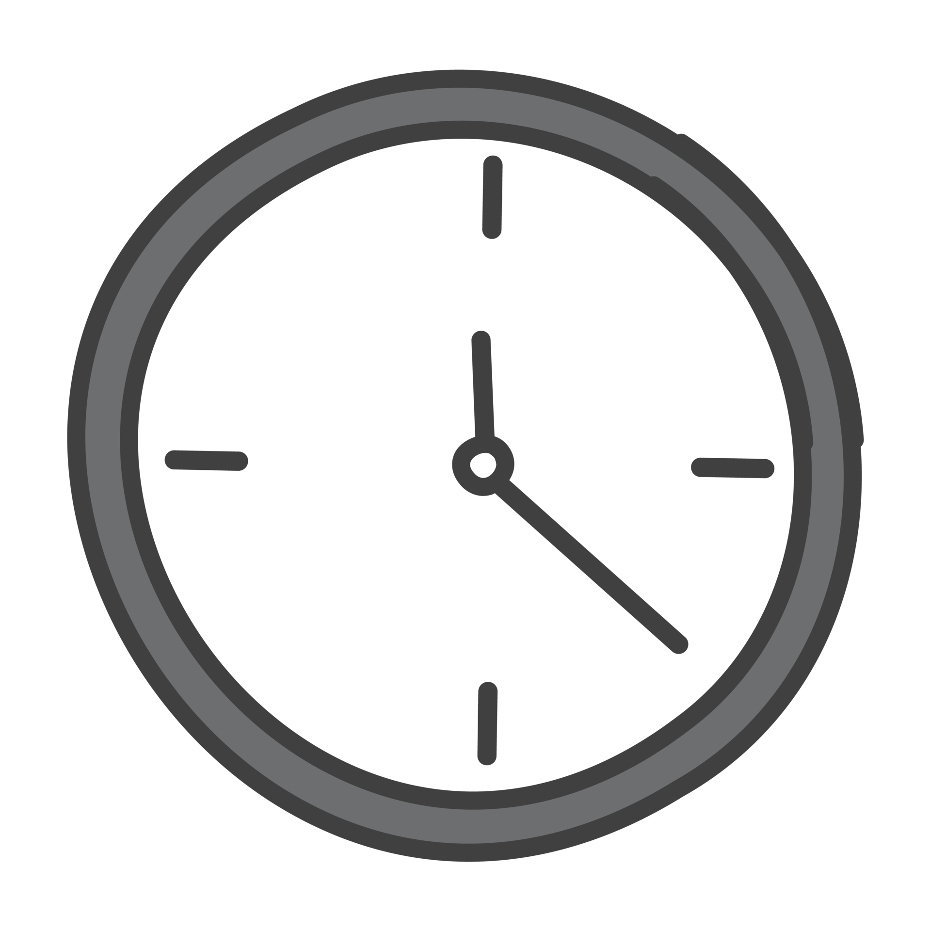 Wallpaper #4abd0 Minimalist Clock Screen Savers for Mac