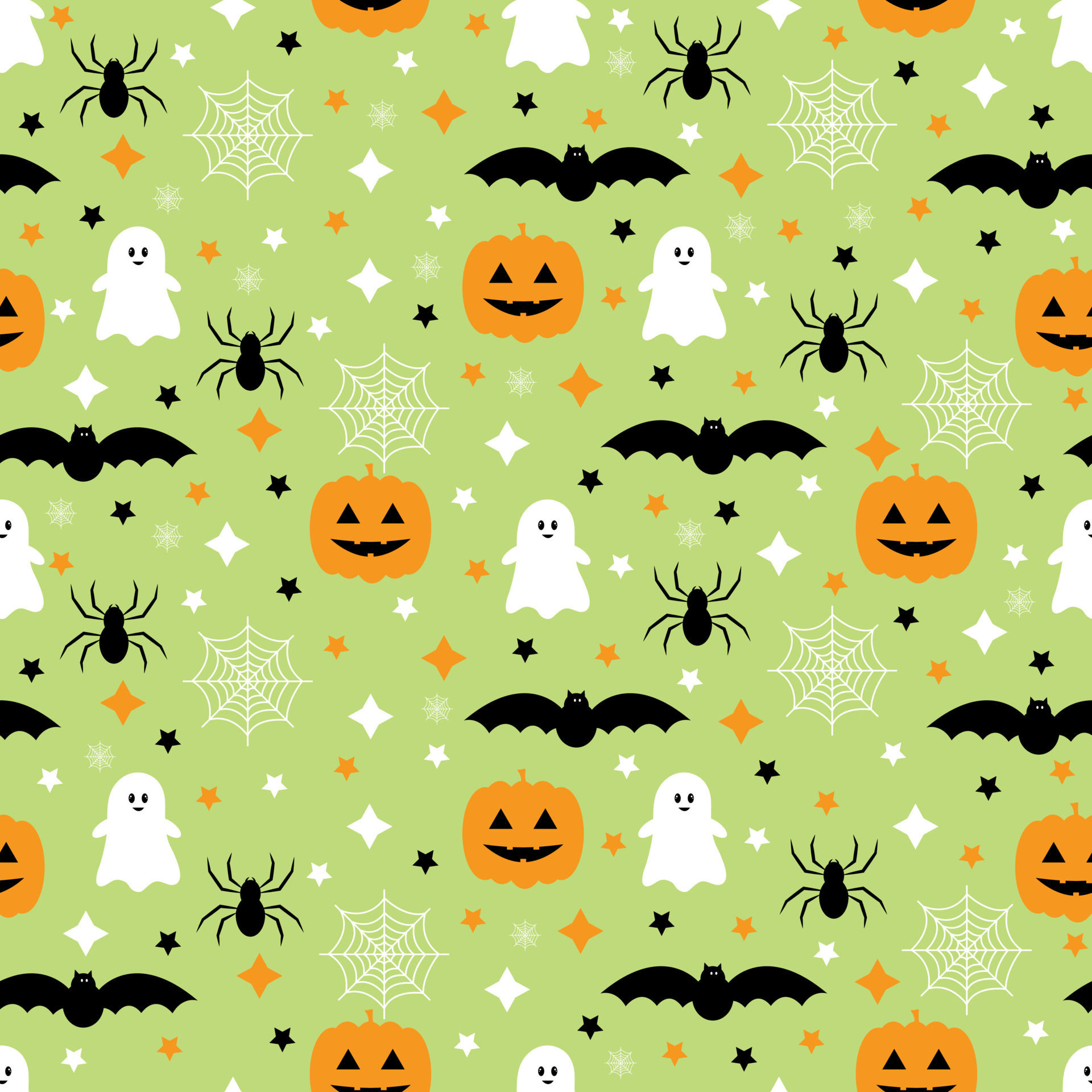 Wallpaper #SfS5OZMBKFX8bn3rL3dx226 Seamless Pattern with Pumpkins Bats Spider Ghost Halloween