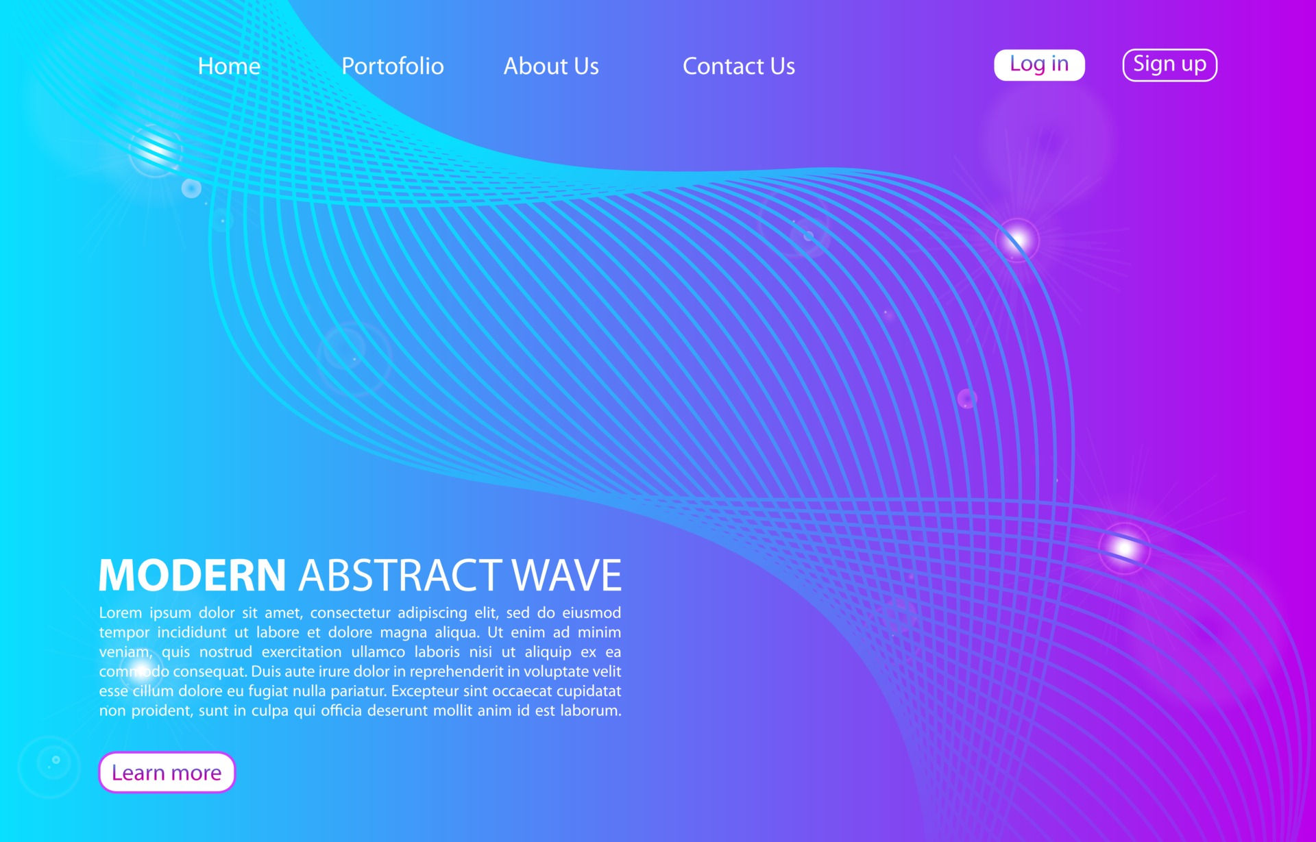 Wallpaper #9hn-KY8BtGB6xQ78eont40 Landing Page Abstract Background Website Template for Websites or