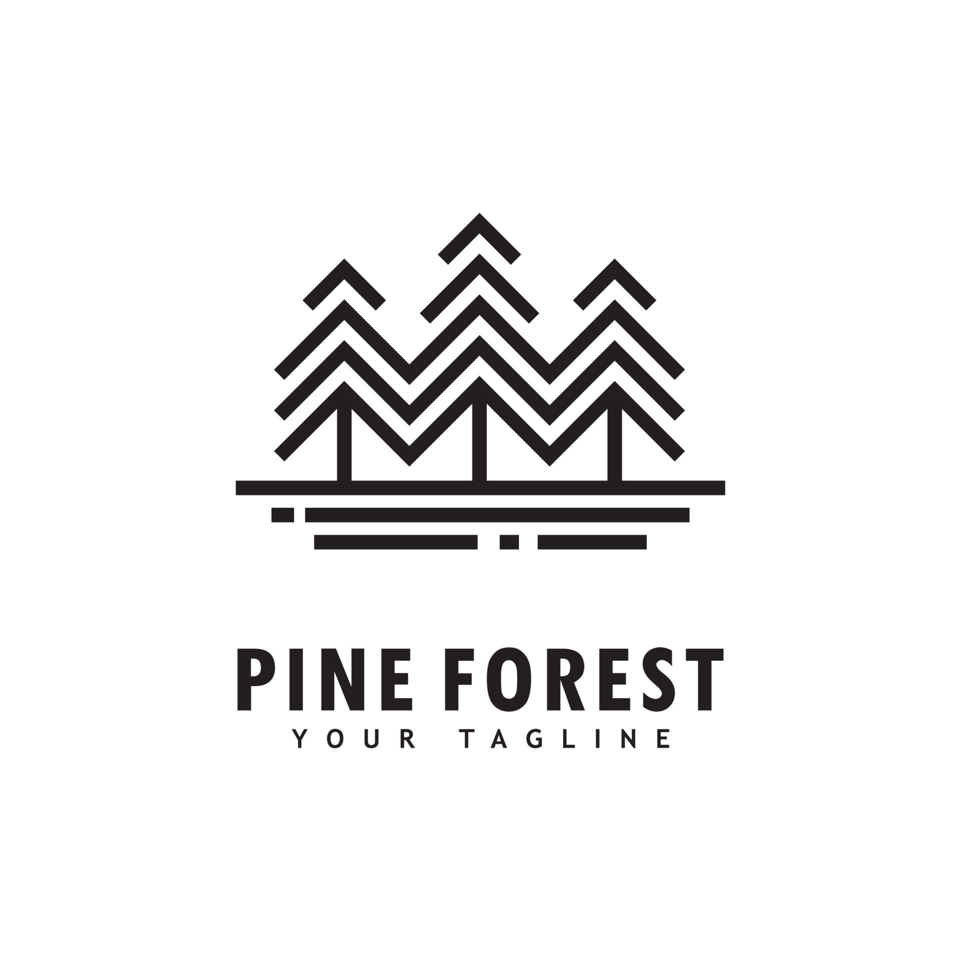 Wallpaper #BGdQC5MBSpphPi3-qtkV423 Pine Tree Logo Templateabstract Pine Tree Icon 11172452 Vector Art at