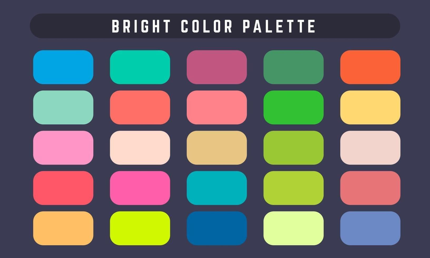 Wallpaper #sx3sLJMBlOZrFDOktMwy286 Bright Vector Color Palette 2209255 Vector Art at Vecteezy