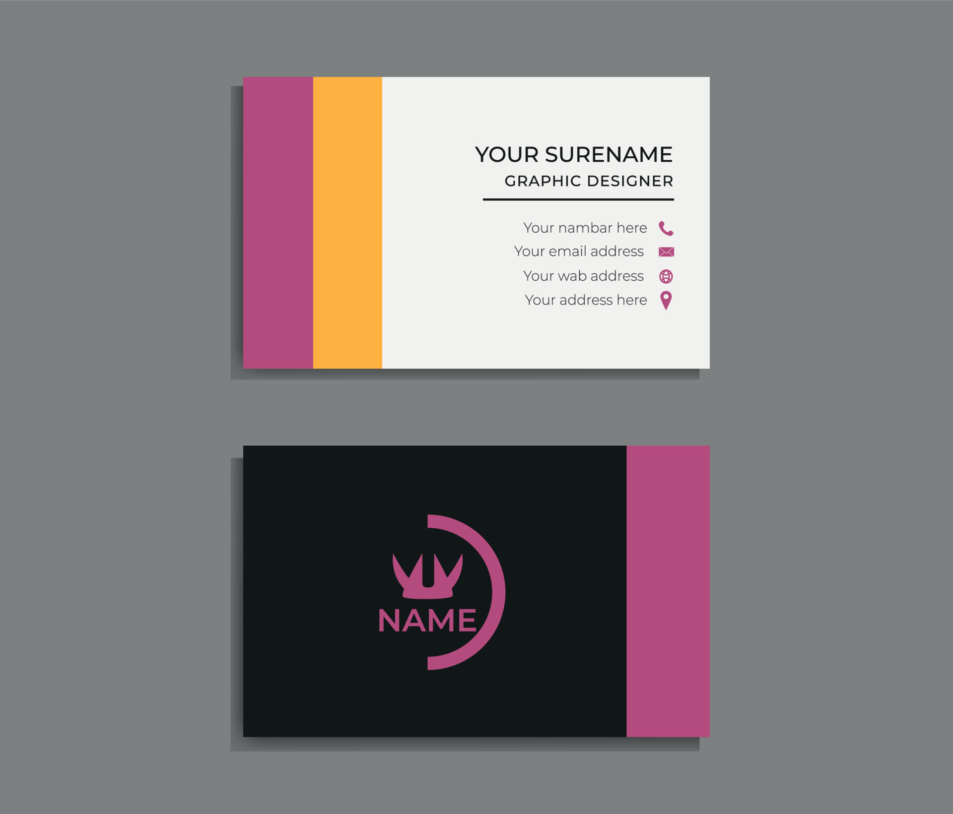 Wallpaper #XR0NLZMBlOZrFDOkqs4j317 Business Card Business Card Template Vector Pixel Style Modern Unique