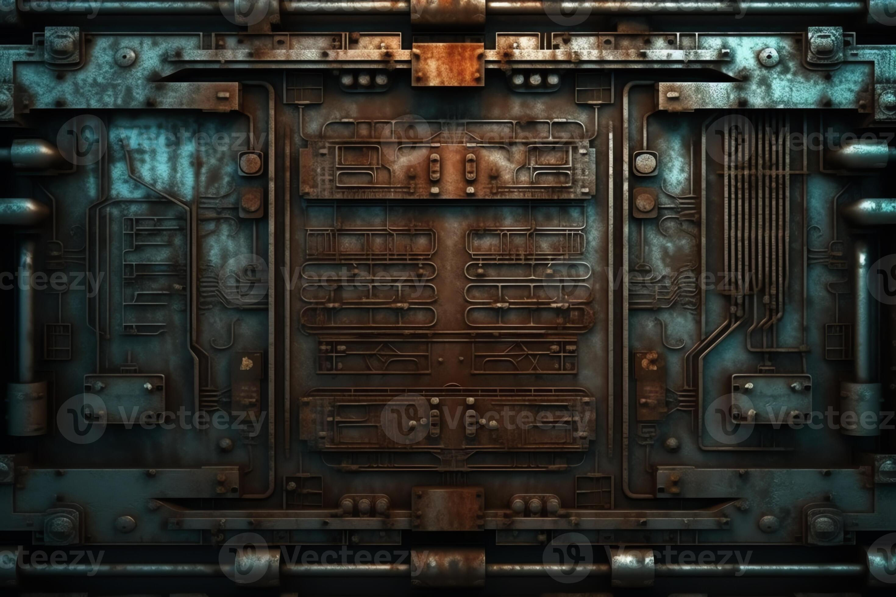Wallpaper #N2ev55IBSpphPi3-TznT14 Old Metal Texture Cyberpunk Texture Scifi 2d Flat Texture 23577950