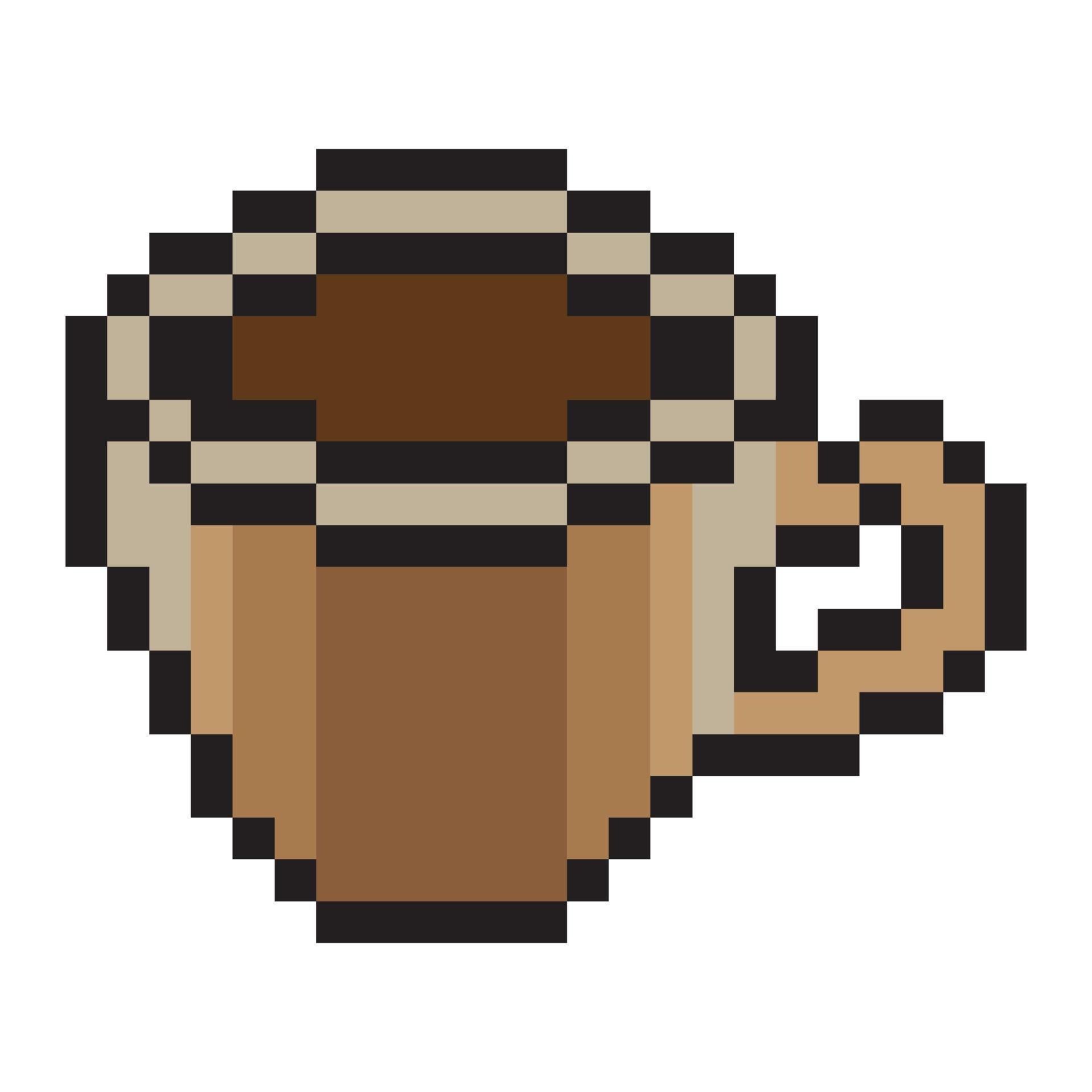 Wallpaper #YVanepcBsd6xcFiEltxK142 Coffee Cup Pixel Art on White Background 13958228 Vector Art at Vecteezy
