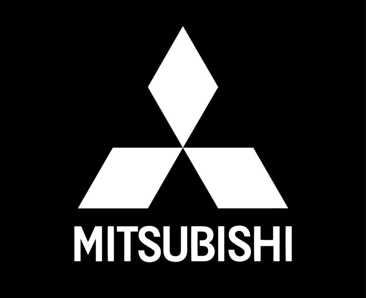 Wallpaper #DHcOKJMB-pgBXx60UakG74 Mitsubishi Logo Brand Symbol with Name White Design Japan Car