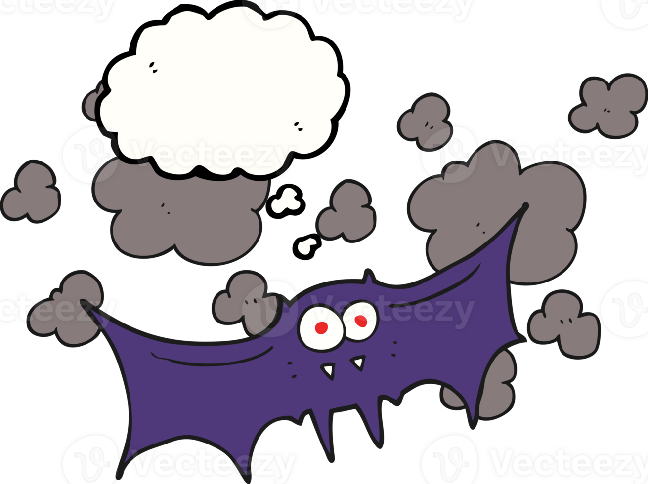 Wallpaper #r3KDMpMBX2lk1u3ogFrF275 Thought Bubble Cartoon Vampire Bat 38343745 Png