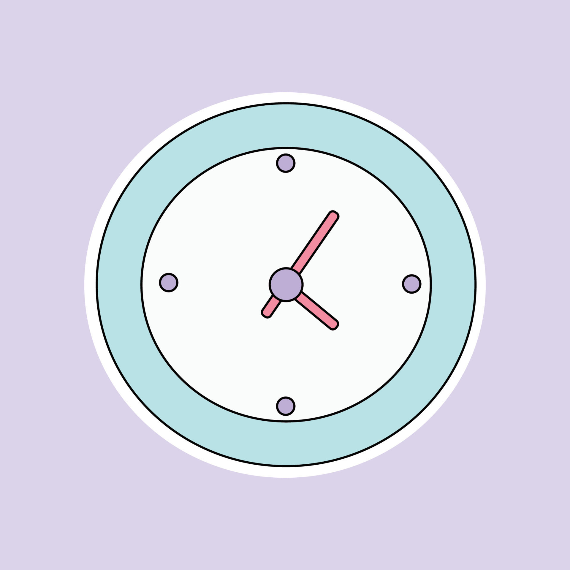 Wallpaper #4abd0 Minimalist Clock Screen Savers for Mac