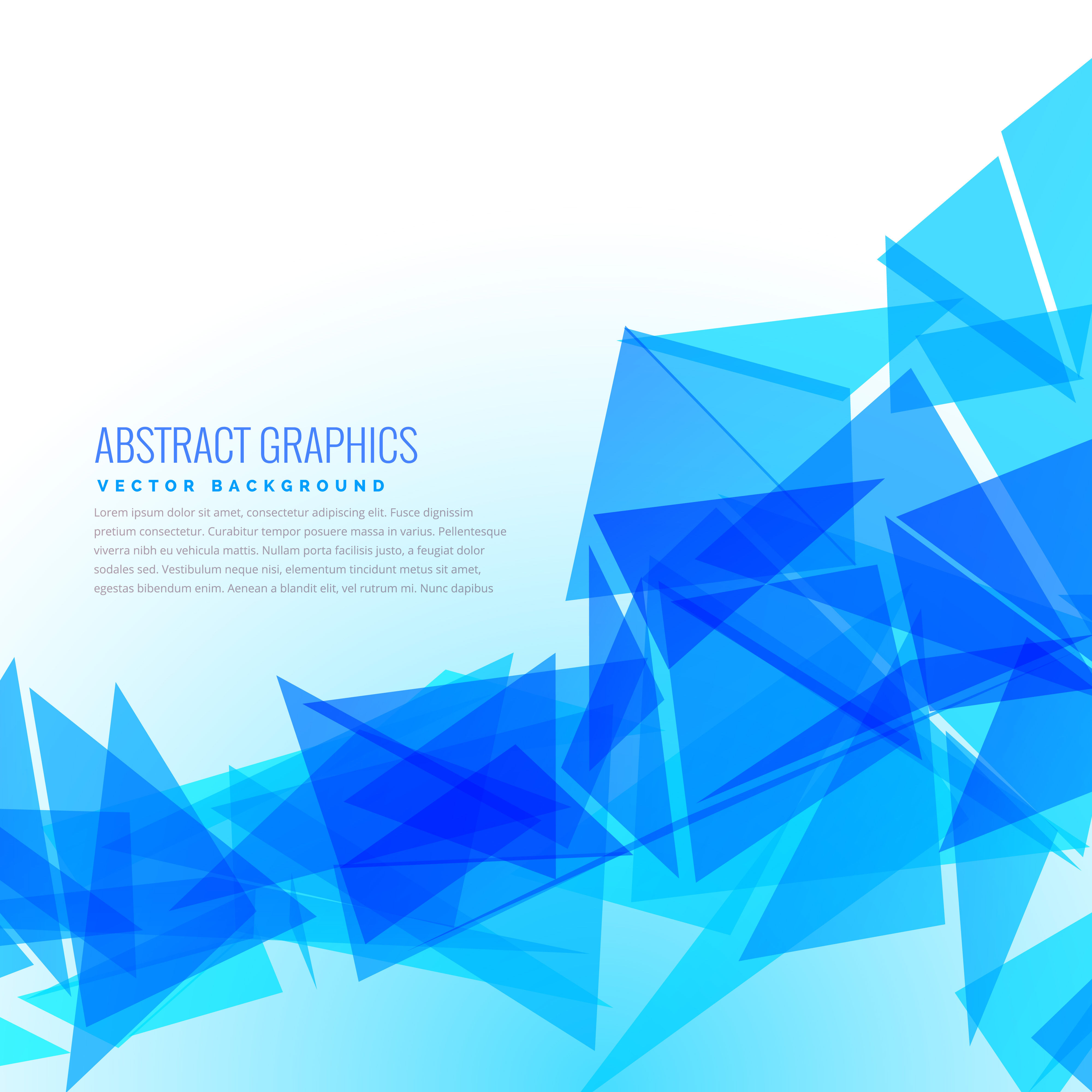 Wallpaper #c3359I4Bnwiau_P6ihG_59 Abstract Blue Triangles Vector Design Background Download Free Vector