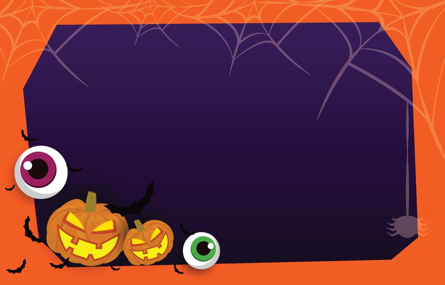 Wallpaper #SfS5OZMBKFX8bn3rL3dx58 Halloween Background Decorated with Ghost Pumpkins Eyes Ball Bats