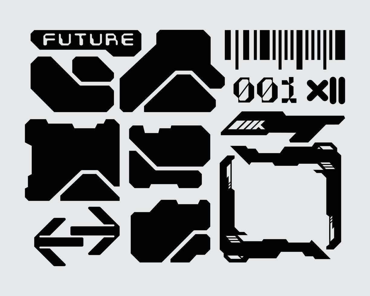 Wallpaper #4DuubpcBSWmA-tzpLY7638 Hud Futuristic Frame Border Game Swag Elements Pack Panel Cyber Sci Fi