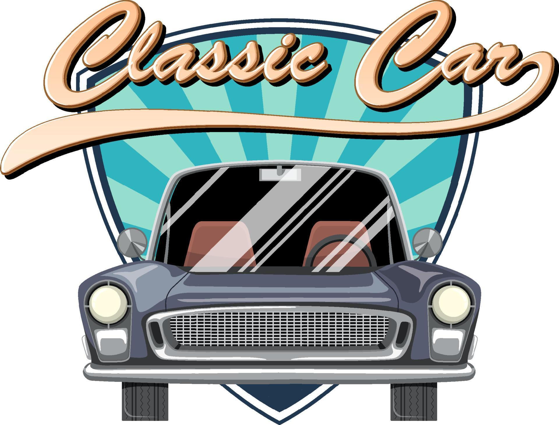 Wallpaper #SCzLSZMB0E1QgA7wqPTc214 The Classic Car Concept with Old Car Front View 6981157 Vector Art at