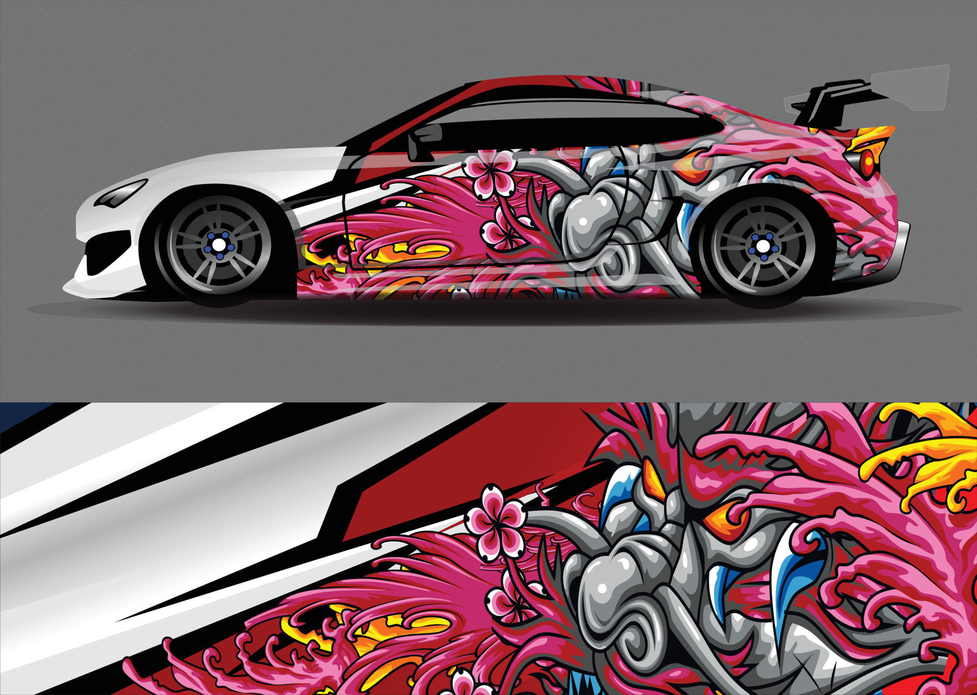 Wallpaper #UmeY9pIBSpphPi3-noSP176 Car Wrap Decal Vinyl Sticker Designs Concept Auto Design Geometric