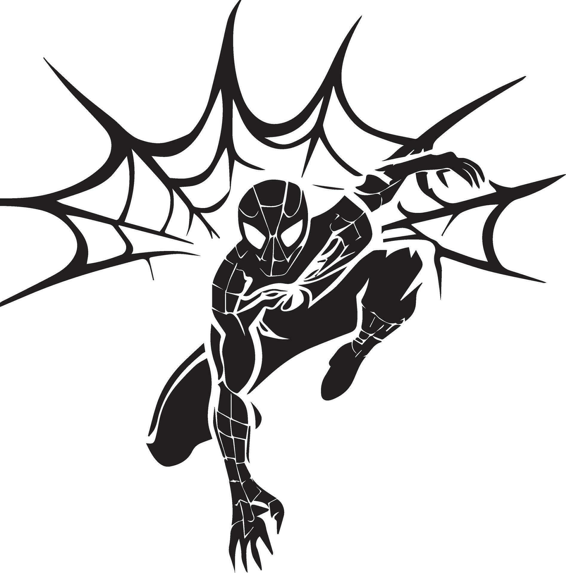 Wallpaper #OVhcNJMBzN9vxX34CTxY6 Spider Man Vector Tattoo Design Illustration 26261592 Vector Art at